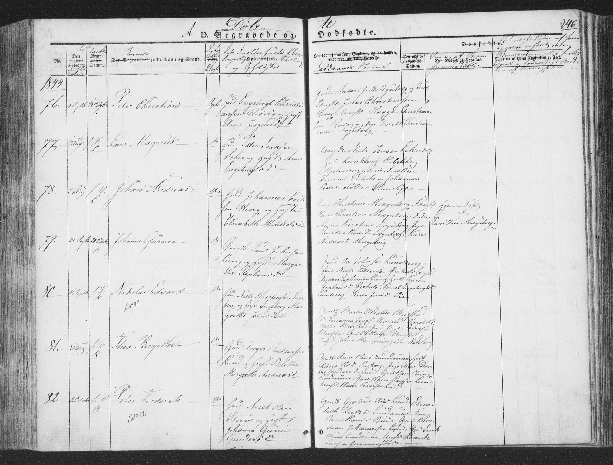 Ministerialprotokoller, klokkerbøker og fødselsregistre - Nord-Trøndelag, AV/SAT-A-1458/780/L0639: Parish register (official) no. 780A04, 1830-1844, p. 246