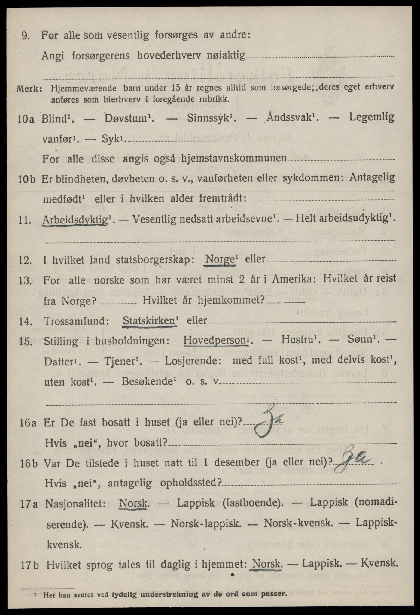 SAT, 1920 census for Rissa, 1920, p. 1602