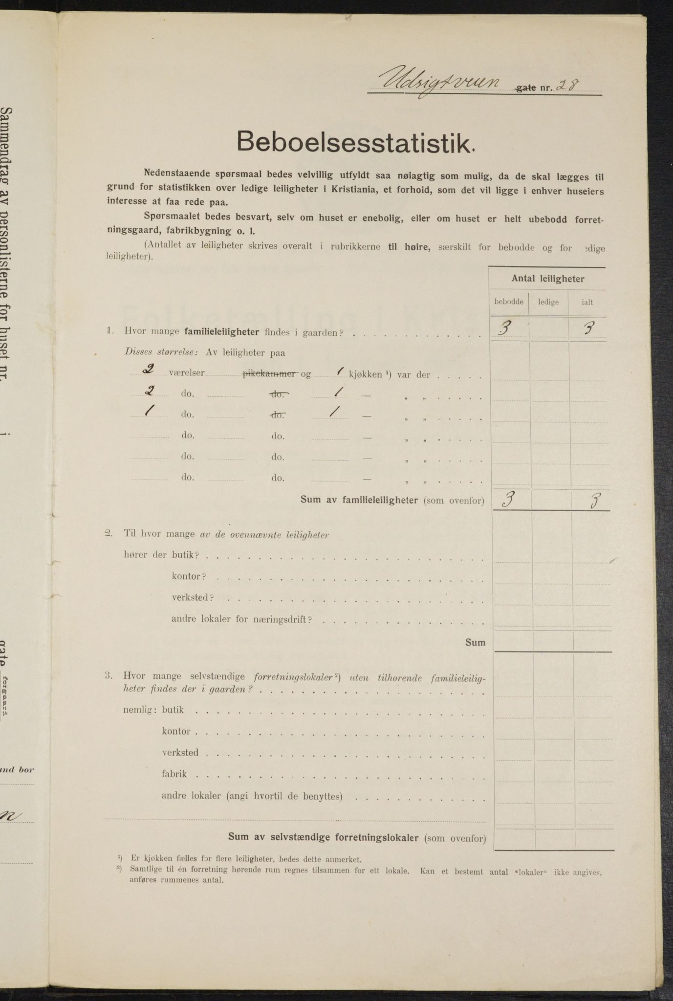 OBA, Municipal Census 1914 for Kristiania, 1914, p. 122397