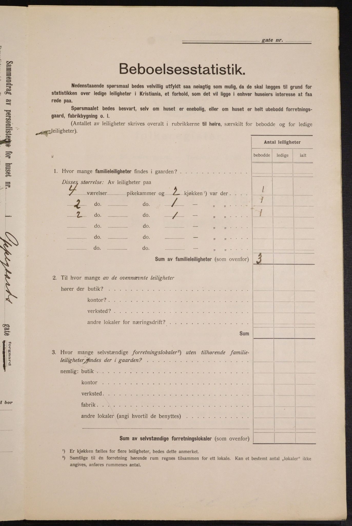 OBA, Municipal Census 1913 for Kristiania, 1913, p. 75853