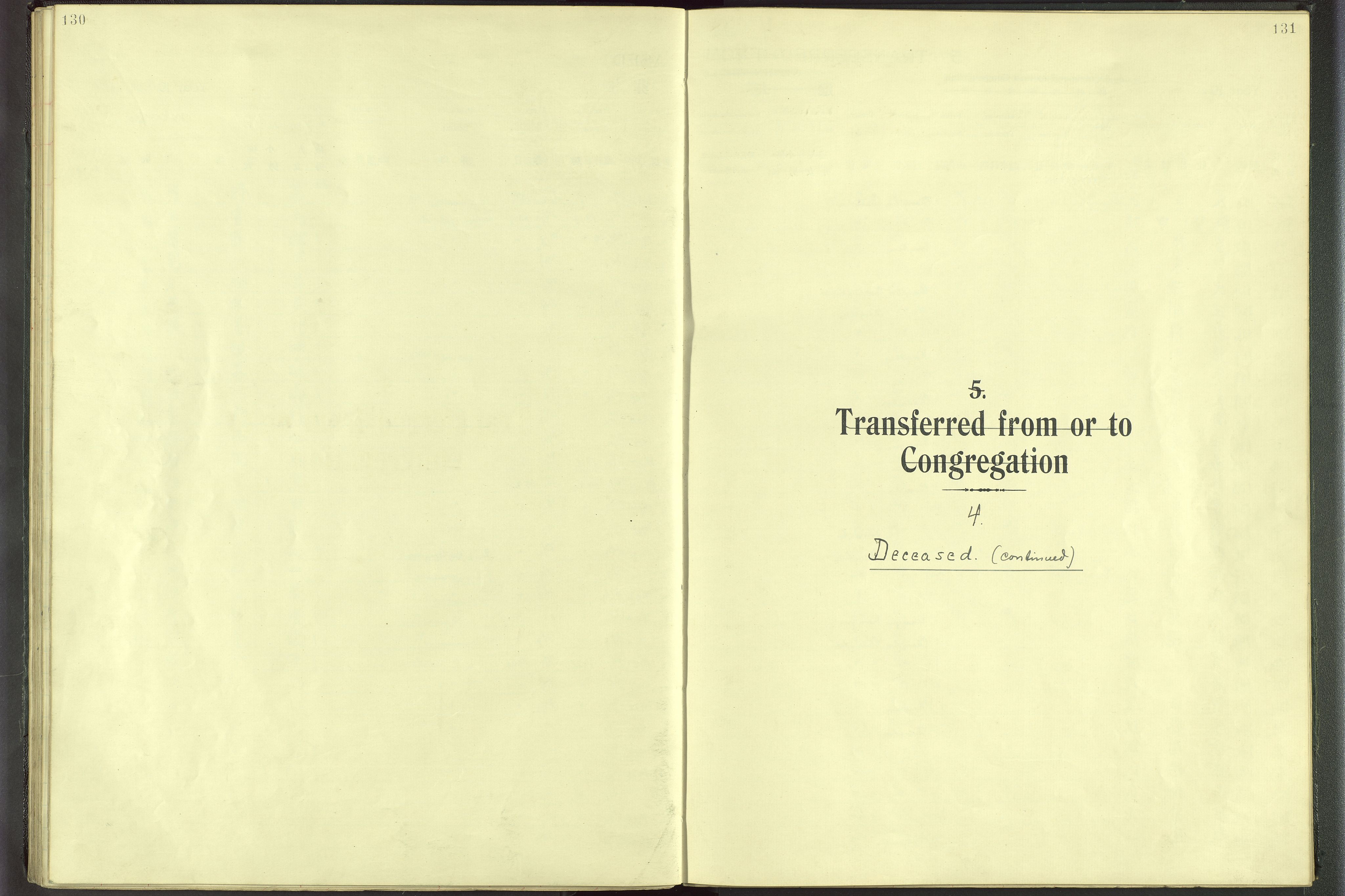 Det Norske Misjonsselskap - utland - Kina (Hunan), VID/MA-A-1065/Dm/L0001: Parish register (official) no. 46, 1903-1936, p. 130-131