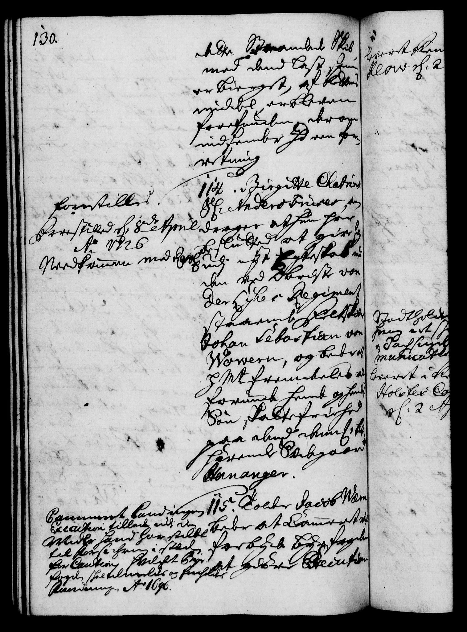 Rentekammeret, Kammerkanselliet, RA/EA-3111/G/Gh/Gha/L0008: Norsk ekstraktmemorialprotokoll (merket RK 53.53), 1725-1726, p. 130