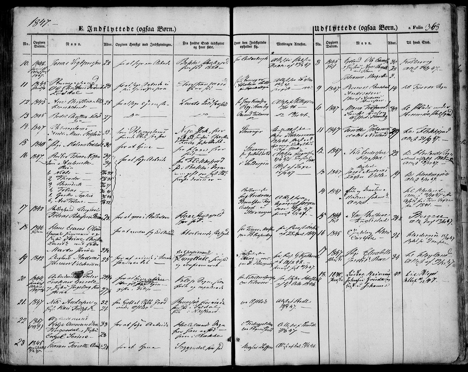 Domkirken sokneprestkontor, SAST/A-101812/001/30/30BA/L0016: Parish register (official) no. A 15, 1844-1854, p. 368