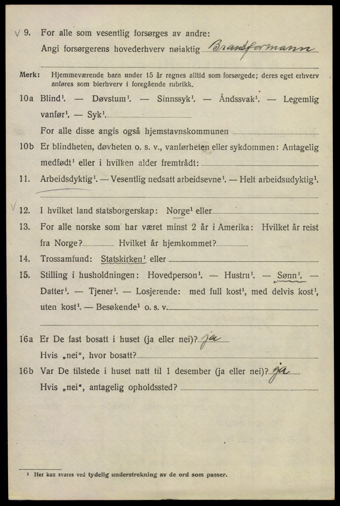 SAO, 1920 census for Kristiania, 1920, p. 159812