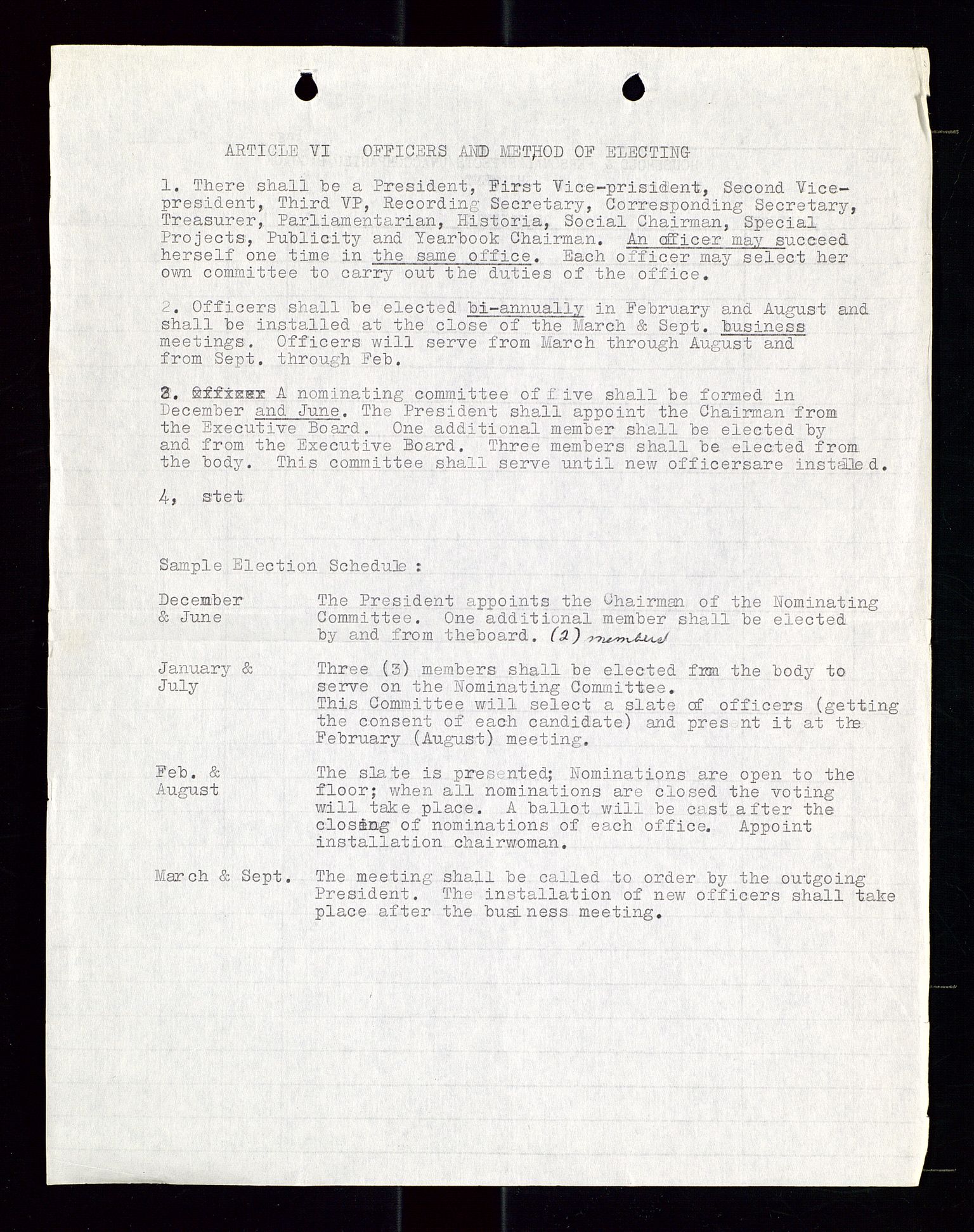 PA 1547 - Petroleum Wives Club, SAST/A-101974/A/Aa/L0001: Board and General Meeting, 1970-1983