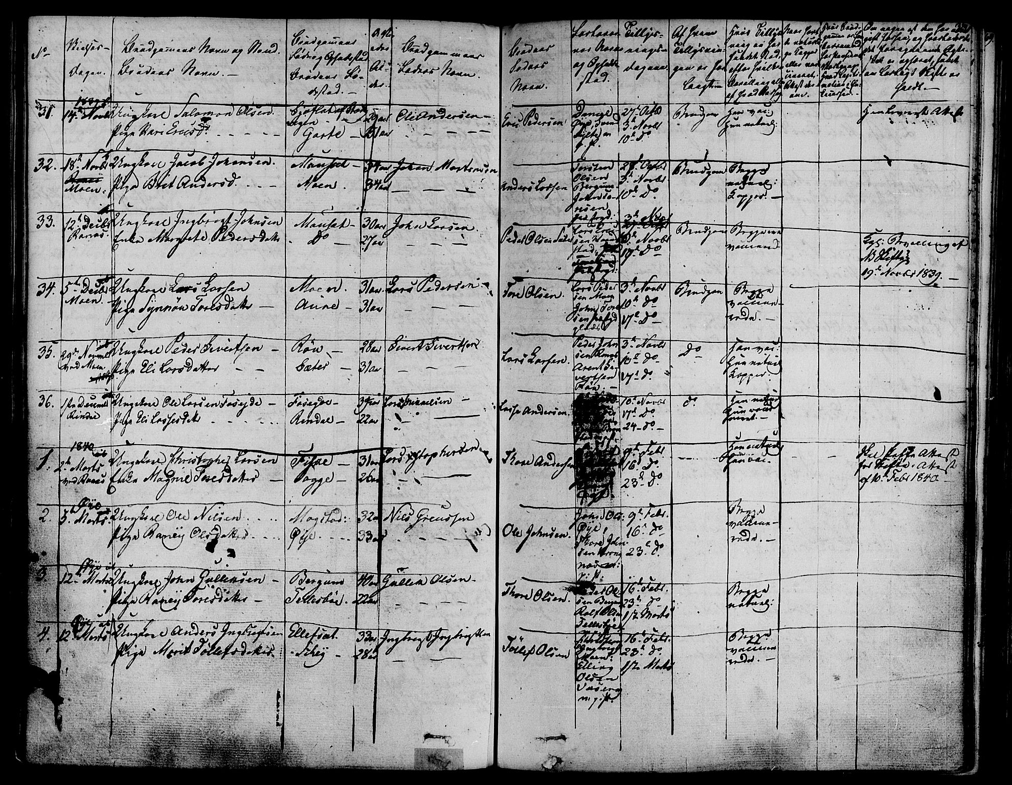 Ministerialprotokoller, klokkerbøker og fødselsregistre - Møre og Romsdal, AV/SAT-A-1454/595/L1042: Parish register (official) no. 595A04, 1829-1843, p. 324