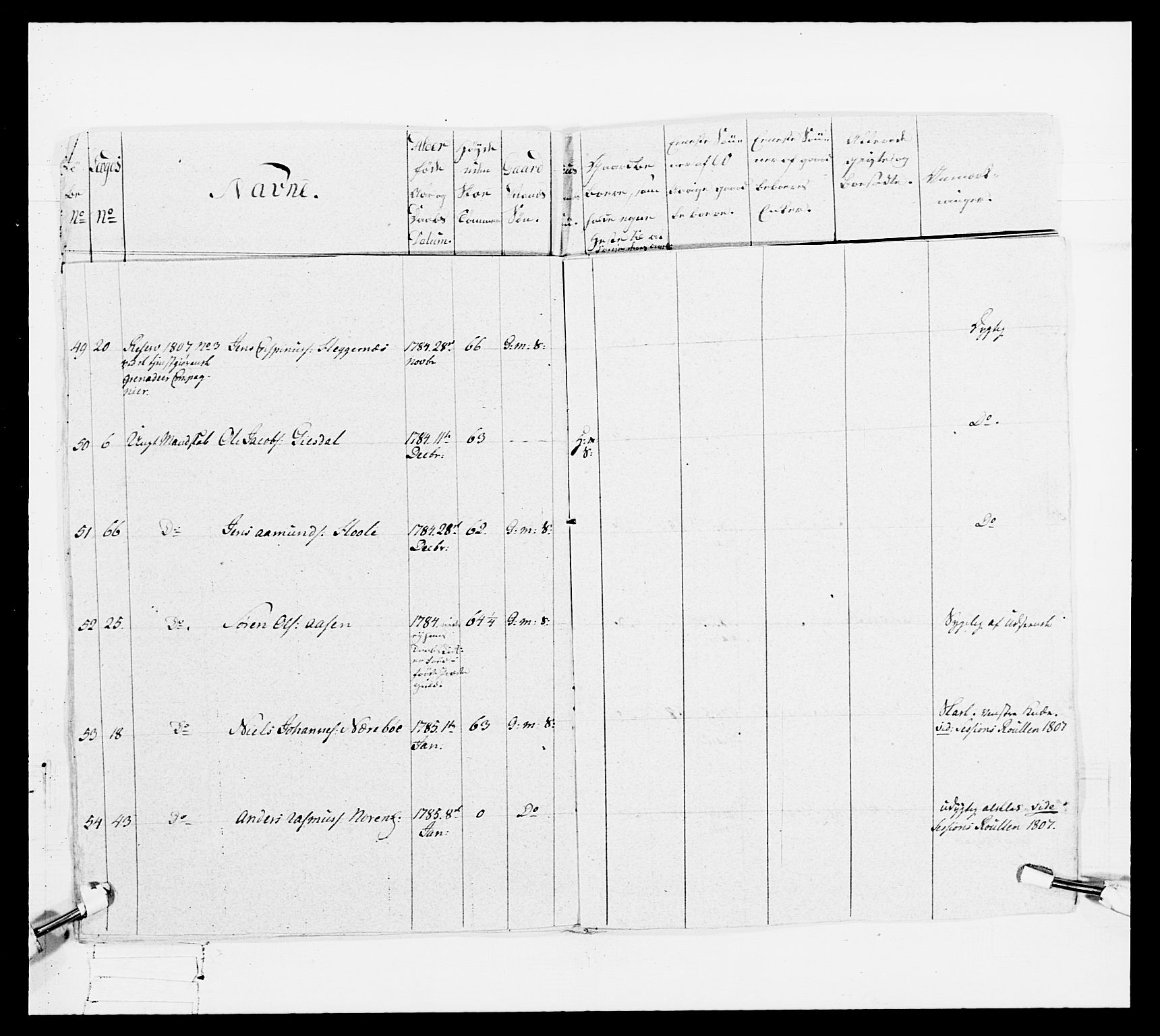 Generalitets- og kommissariatskollegiet, Det kongelige norske kommissariatskollegium, AV/RA-EA-5420/E/Eh/L0098: Bergenhusiske nasjonale infanteriregiment, 1808, p. 73