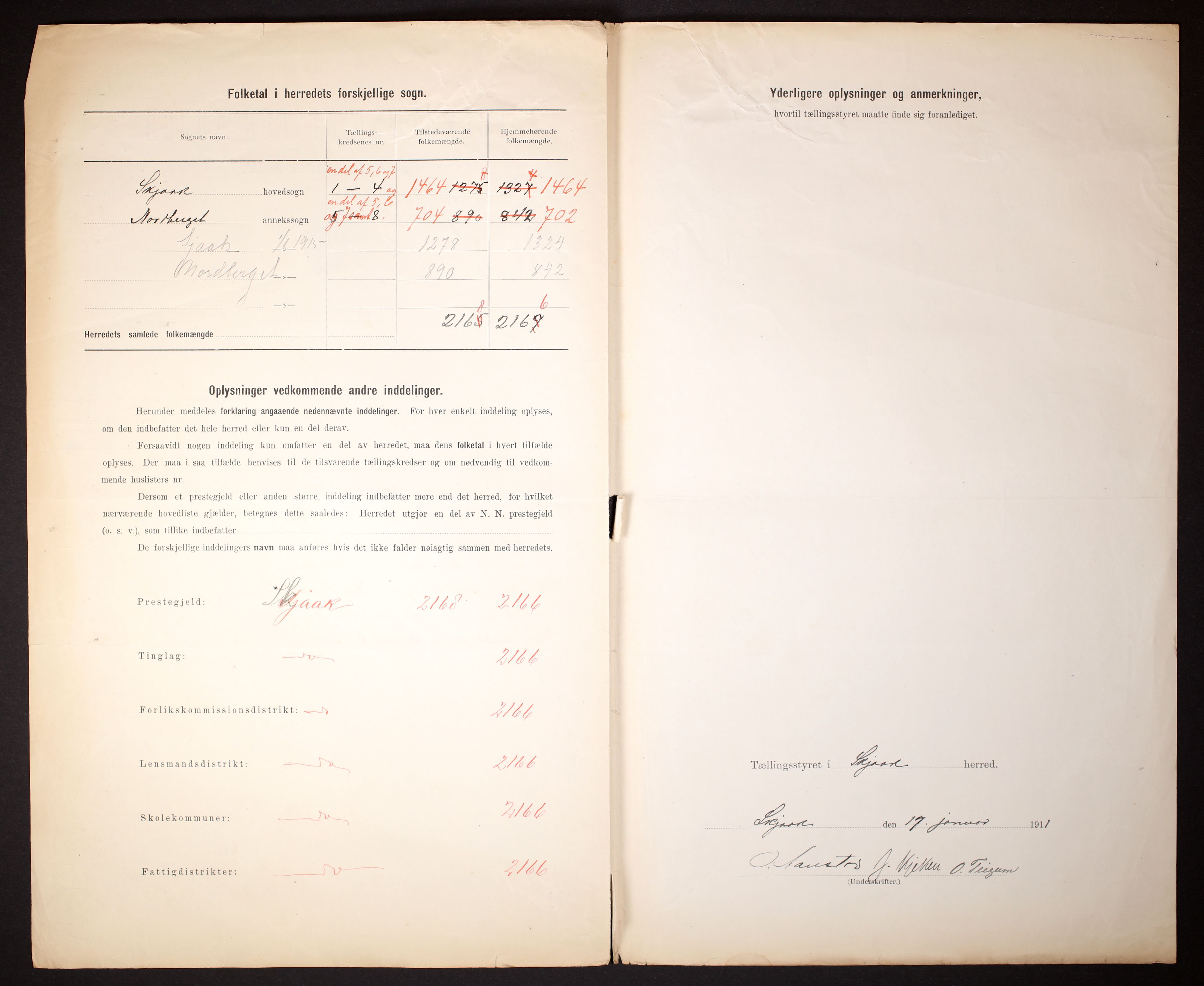 RA, 1910 census for Skjåk, 1910, p. 3