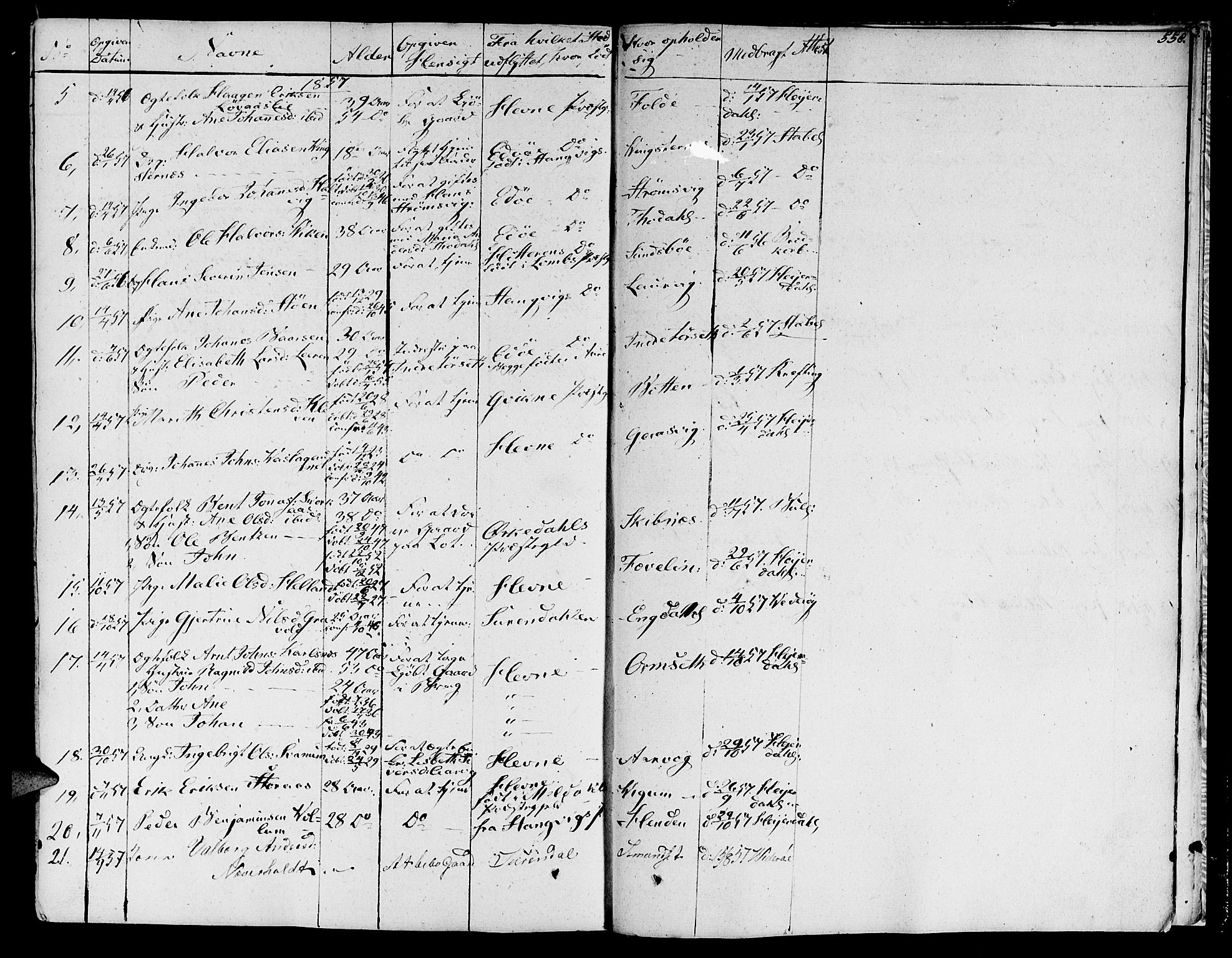 Ministerialprotokoller, klokkerbøker og fødselsregistre - Møre og Romsdal, SAT/A-1454/578/L0904: Parish register (official) no. 578A03, 1836-1858, p. 558