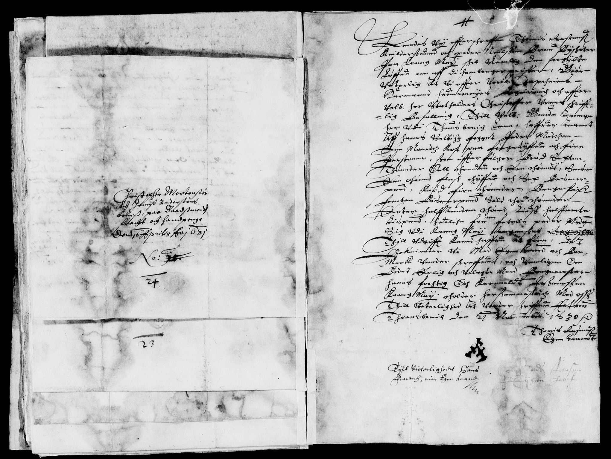 Rentekammeret inntil 1814, Reviderte regnskaper, Lensregnskaper, AV/RA-EA-5023/R/Rb/Rbo/L0011: Tønsberg len, 1629-1631