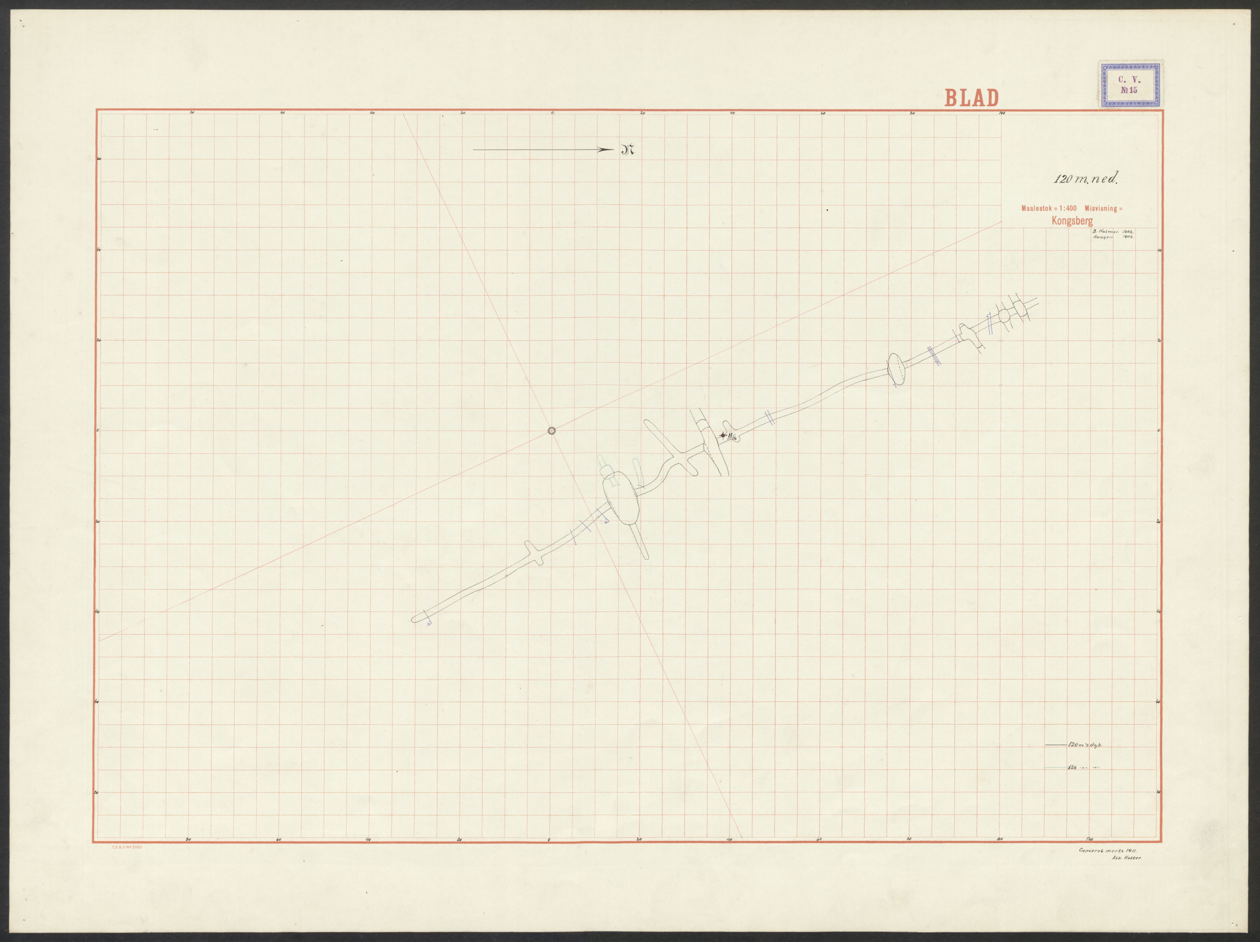 Riksarkivets kart- og tegningssamling, RA/EA-5930/T/T047/T047b/T047b36/0006, 1778-1916, p. 17