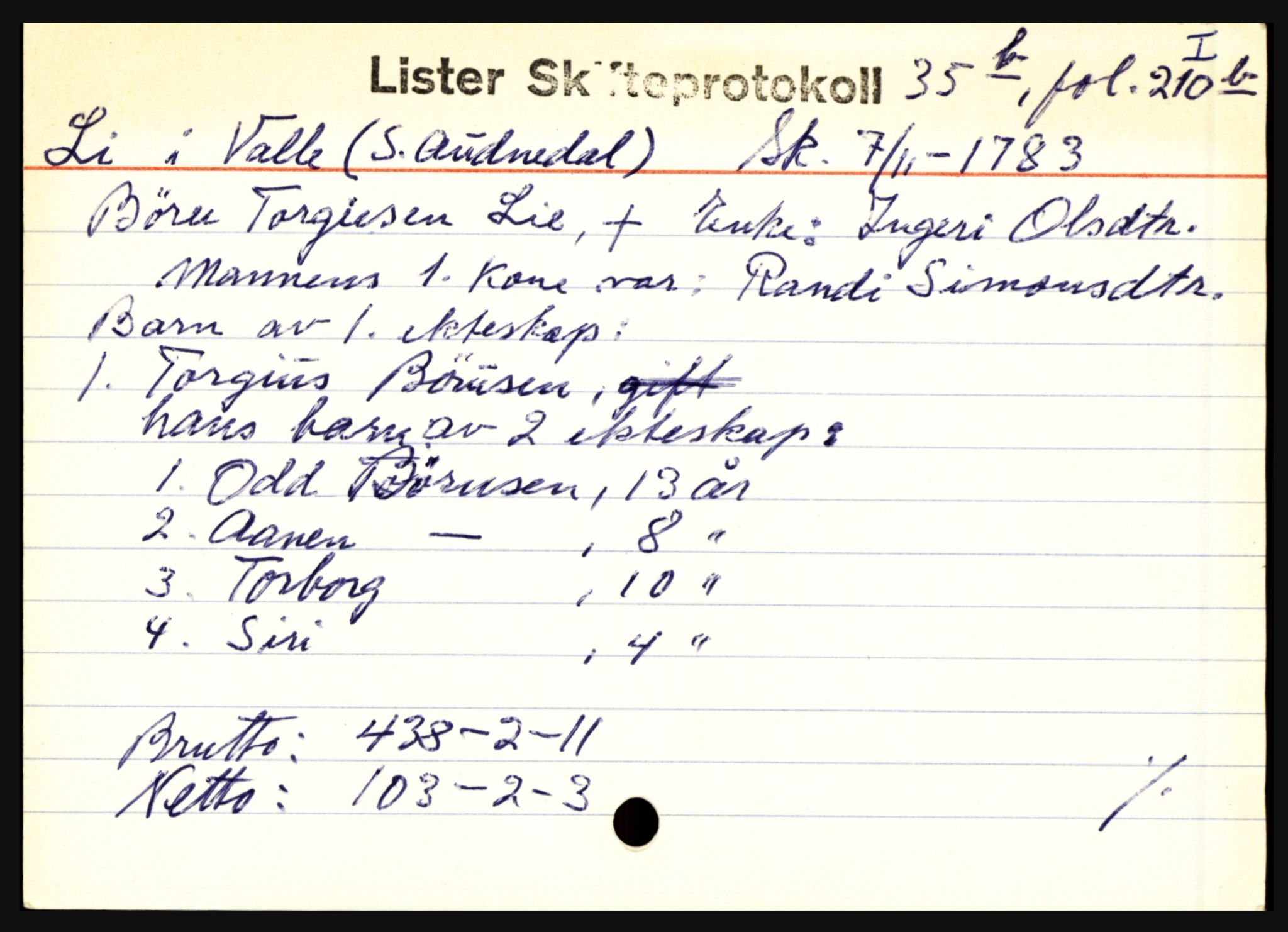 Lister sorenskriveri, AV/SAK-1221-0003/H, p. 23103