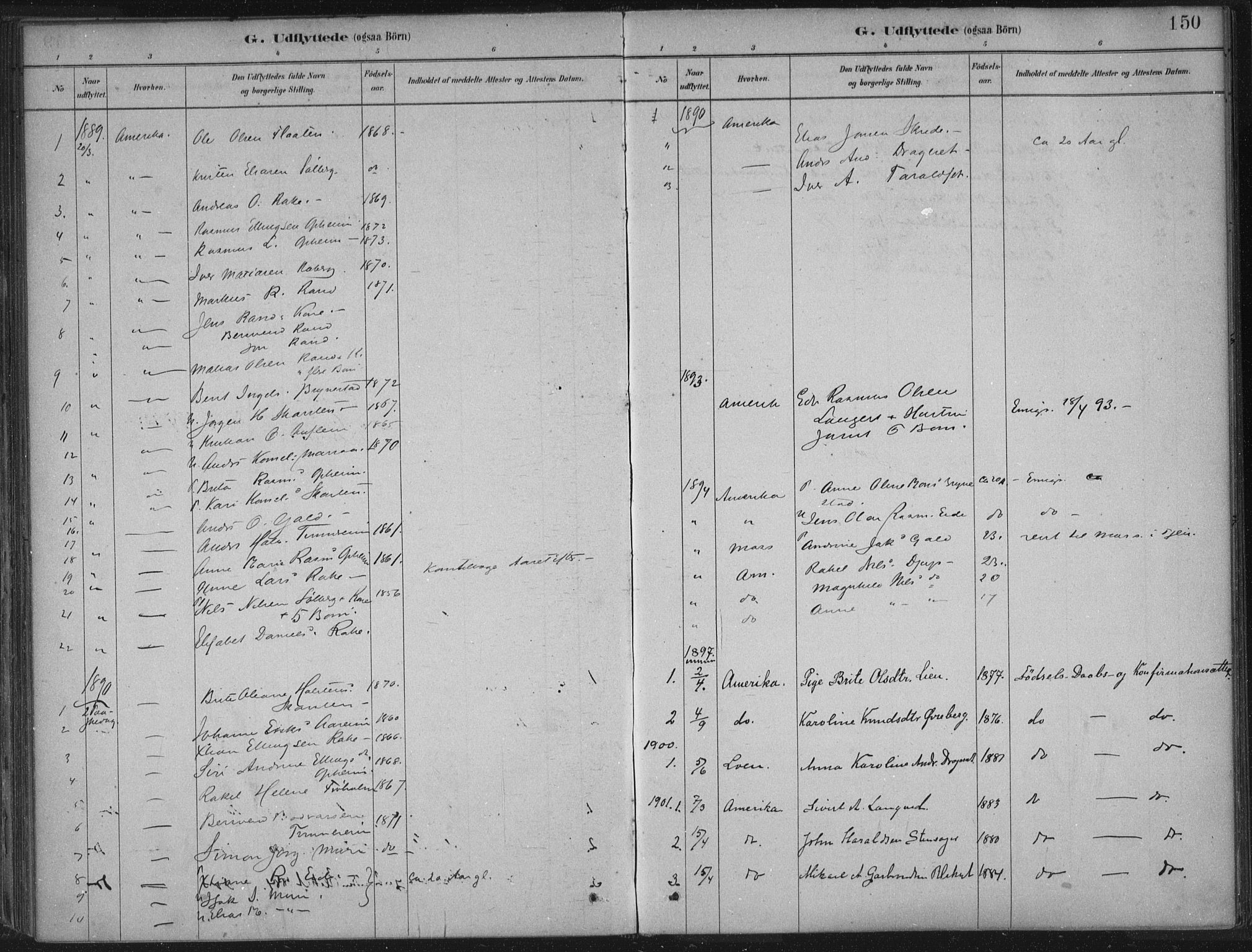 Innvik sokneprestembete, AV/SAB-A-80501: Parish register (official) no. B  1, 1879-1902, p. 150