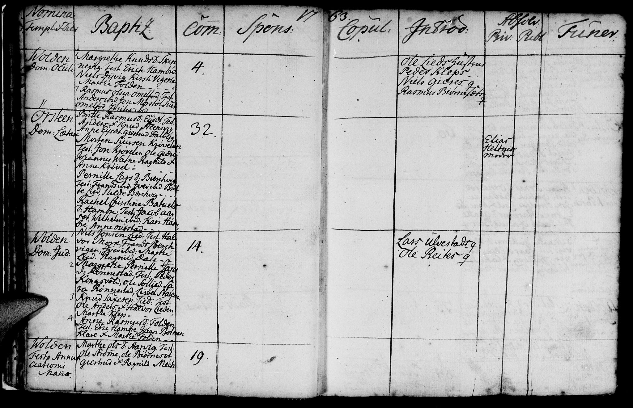 Ministerialprotokoller, klokkerbøker og fødselsregistre - Møre og Romsdal, AV/SAT-A-1454/511/L0136: Parish register (official) no. 511A03, 1760-1786