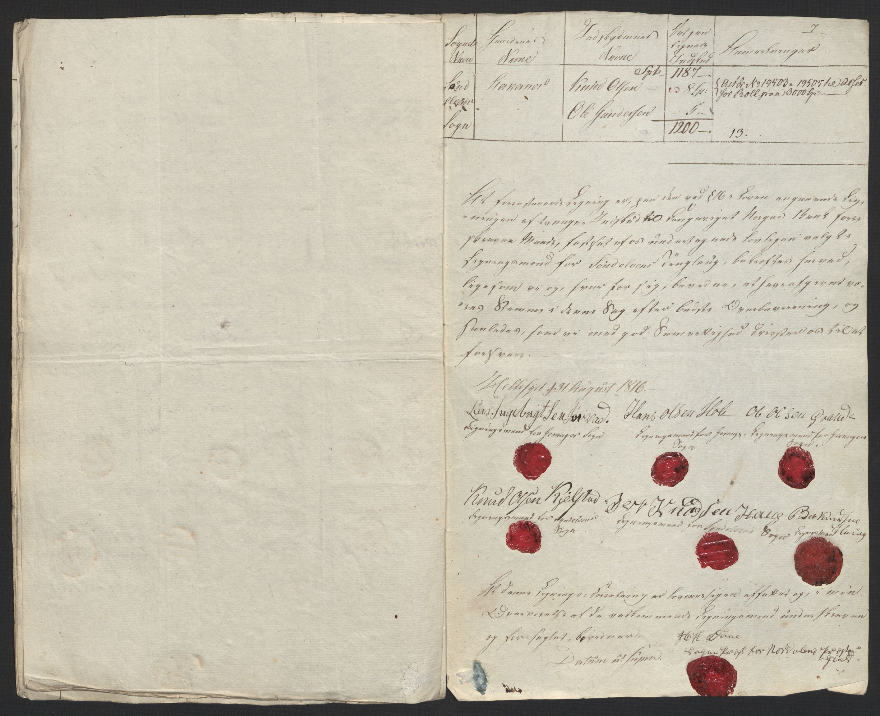 Sølvskatten 1816, NOBA/SOLVSKATTEN/A/L0044: Bind 45: Sunnmøre fogderi, 1816, p. 98