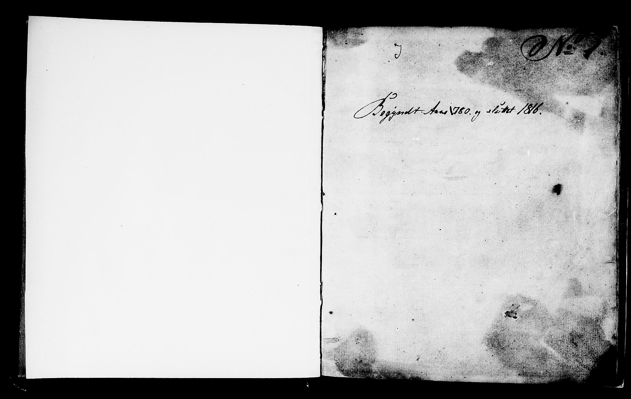 Røldal sokneprestembete, SAB/A-100247: Parish register (official) no. A 1, 1780-1816, p. 1