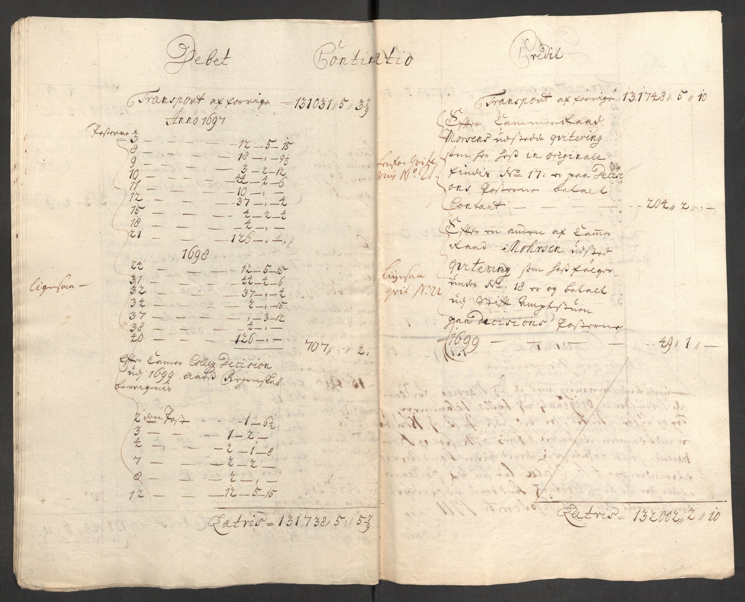 Rentekammeret inntil 1814, Reviderte regnskaper, Fogderegnskap, AV/RA-EA-4092/R48/L2978: Fogderegnskap Sunnhordland og Hardanger, 1699, p. 615