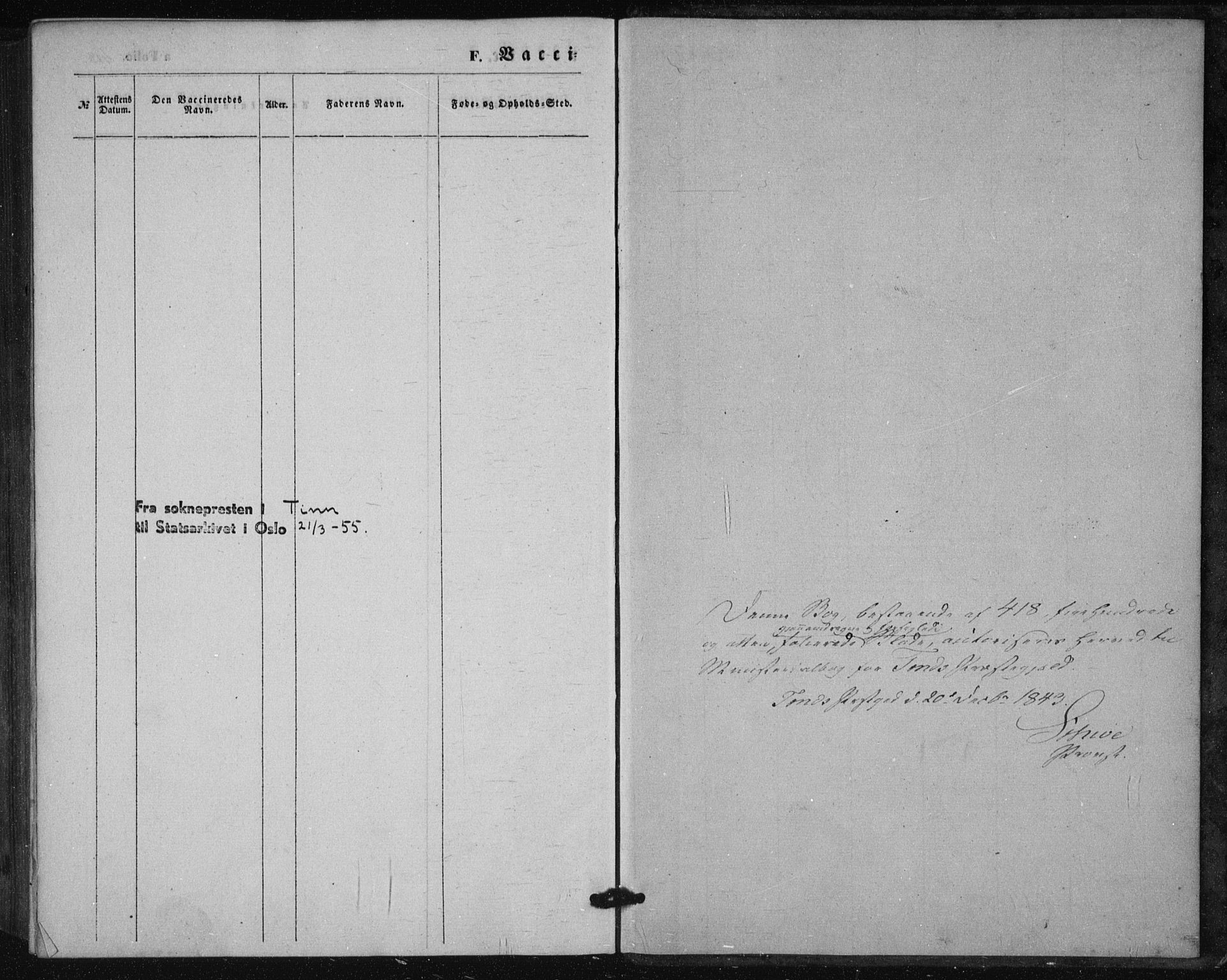 Tinn kirkebøker, SAKO/A-308/F/Fa/L0005: Parish register (official) no. I 5, 1844-1856
