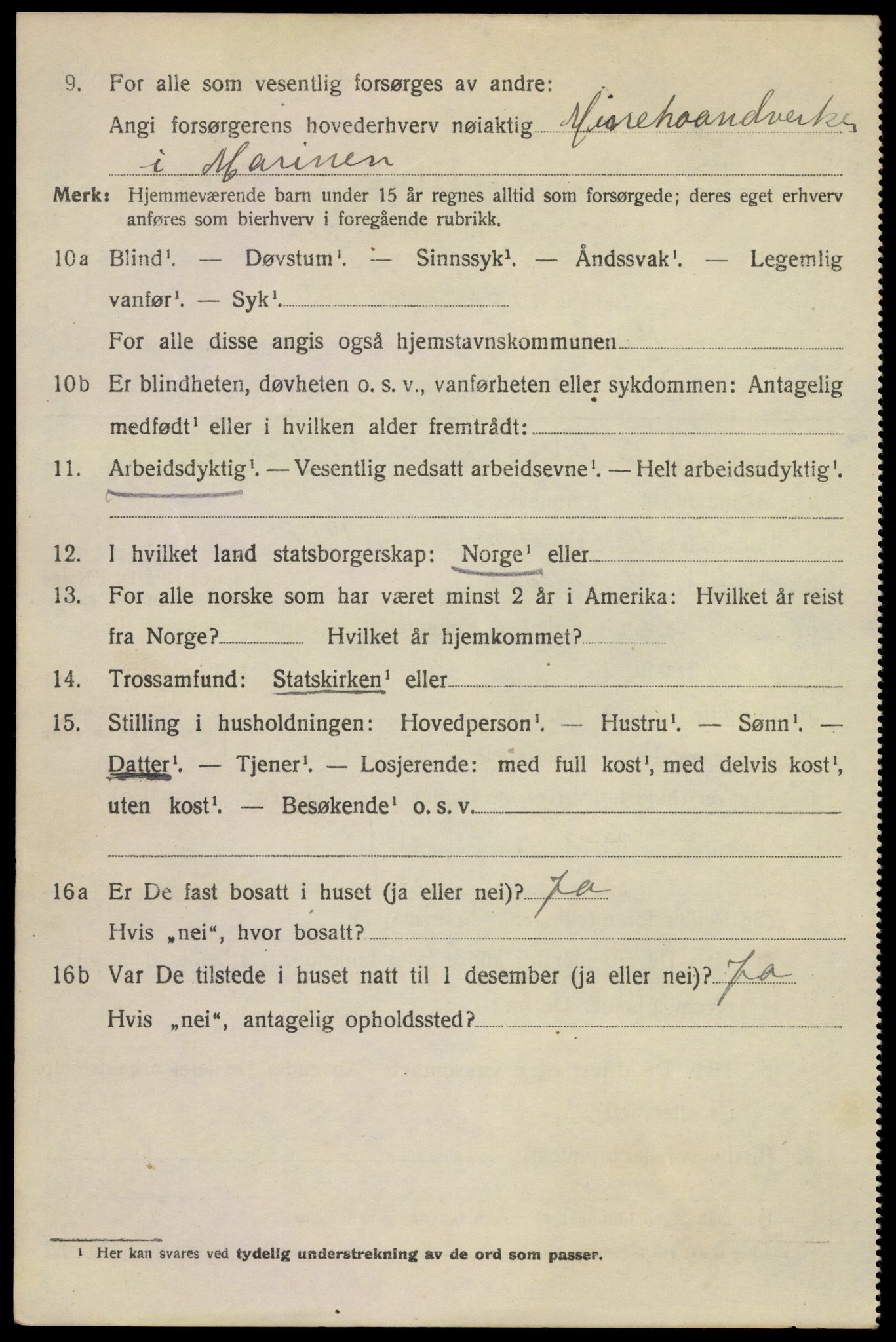 SAKO, 1920 census for Horten, 1920, p. 19296