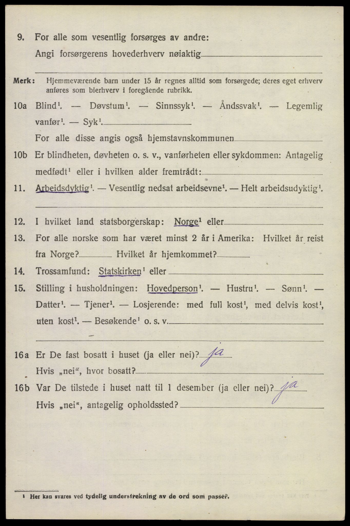 SAKO, 1920 census for Lardal, 1920, p. 2174