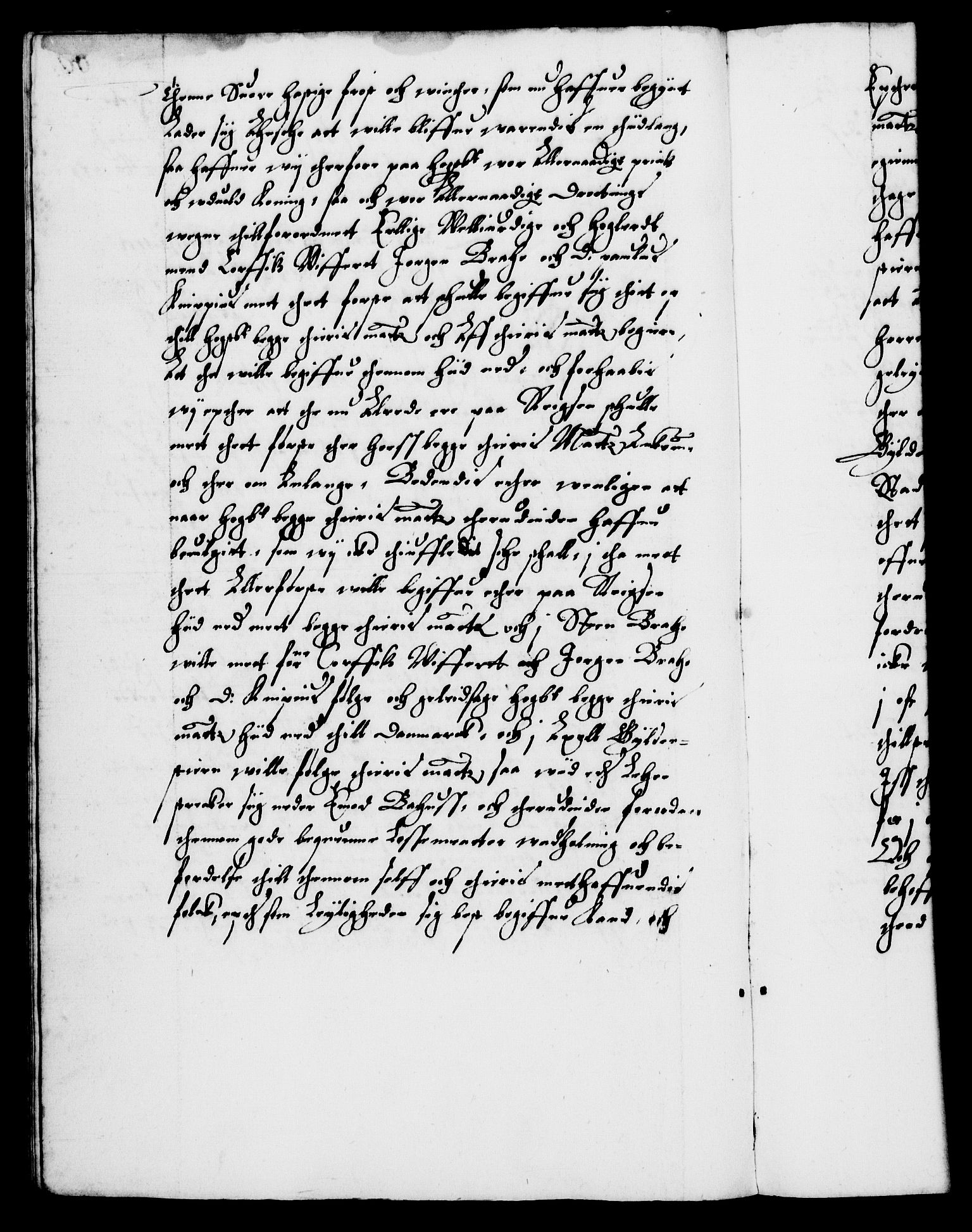 Danske Kanselli 1572-1799, RA/EA-3023/F/Fc/Fca/Fcab/L0002: Norske tegnelser (mikrofilm), 1588-1596, p. 60b