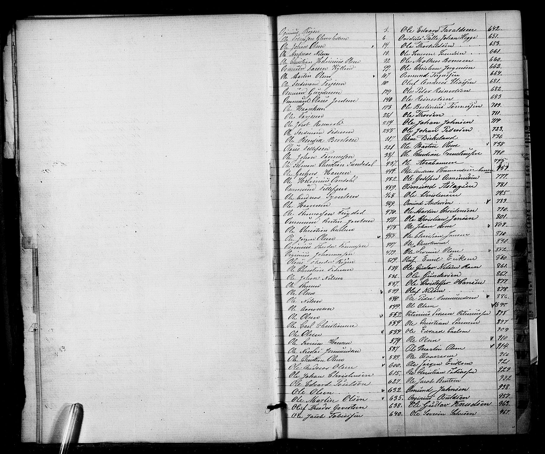 Lillesand mønstringskrets, AV/SAK-2031-0014/F/Fa/L0002: Annotasjonsrulle nr 1-1910 med register, W-8, 1868-1891, p. 14