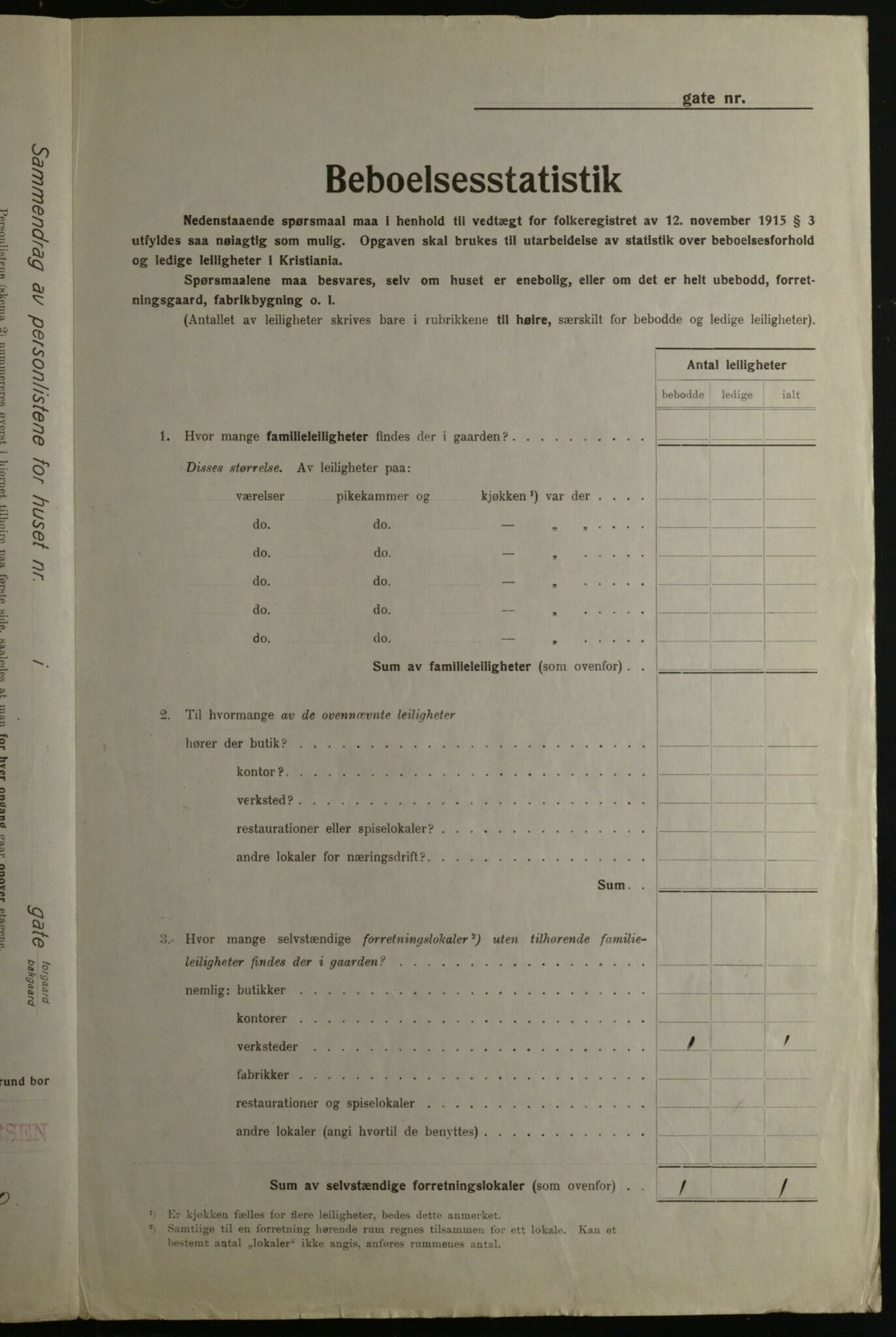 OBA, Municipal Census 1923 for Kristiania, 1923, p. 366