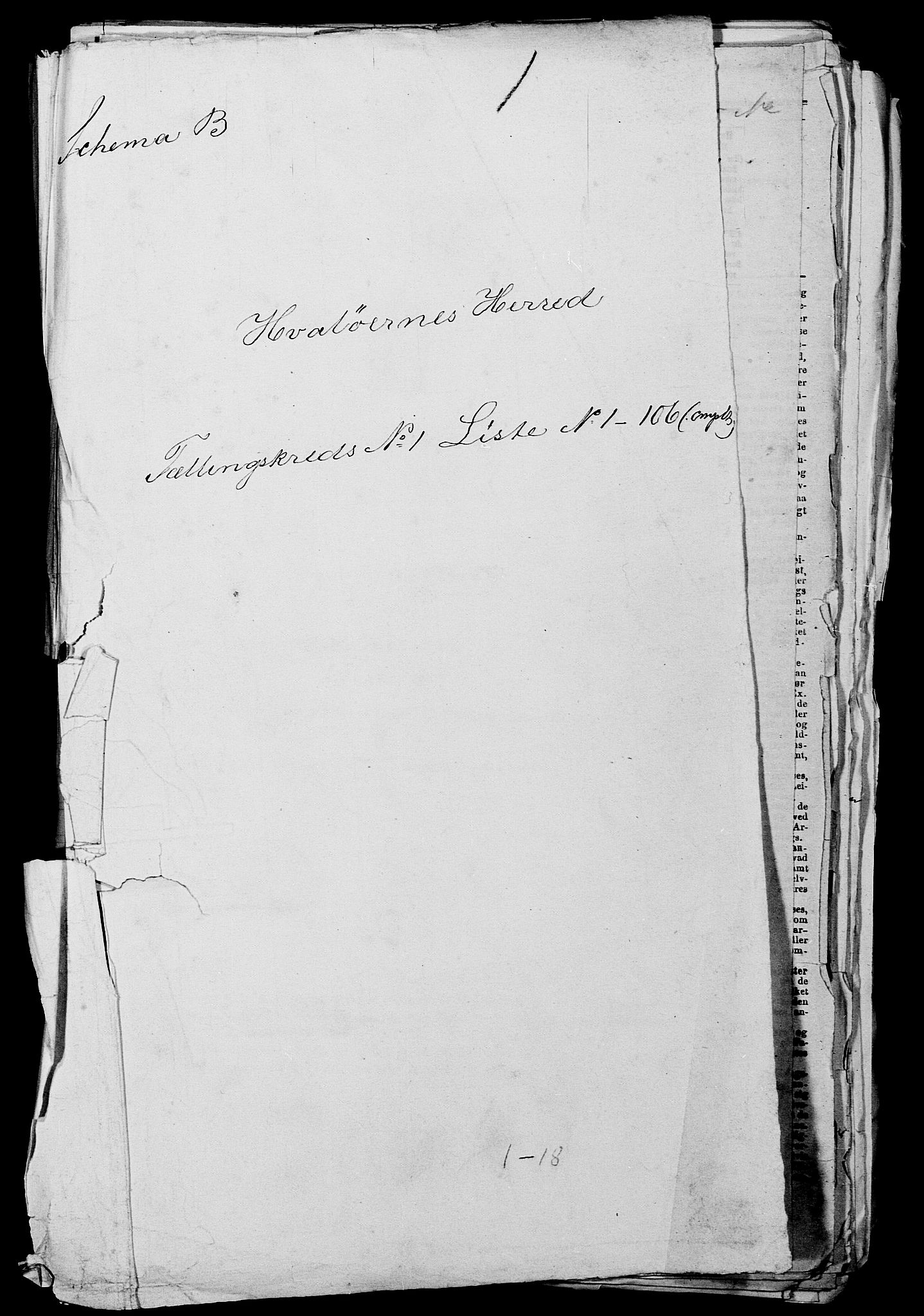 RA, 1875 census for 0111P Hvaler, 1875, p. 28