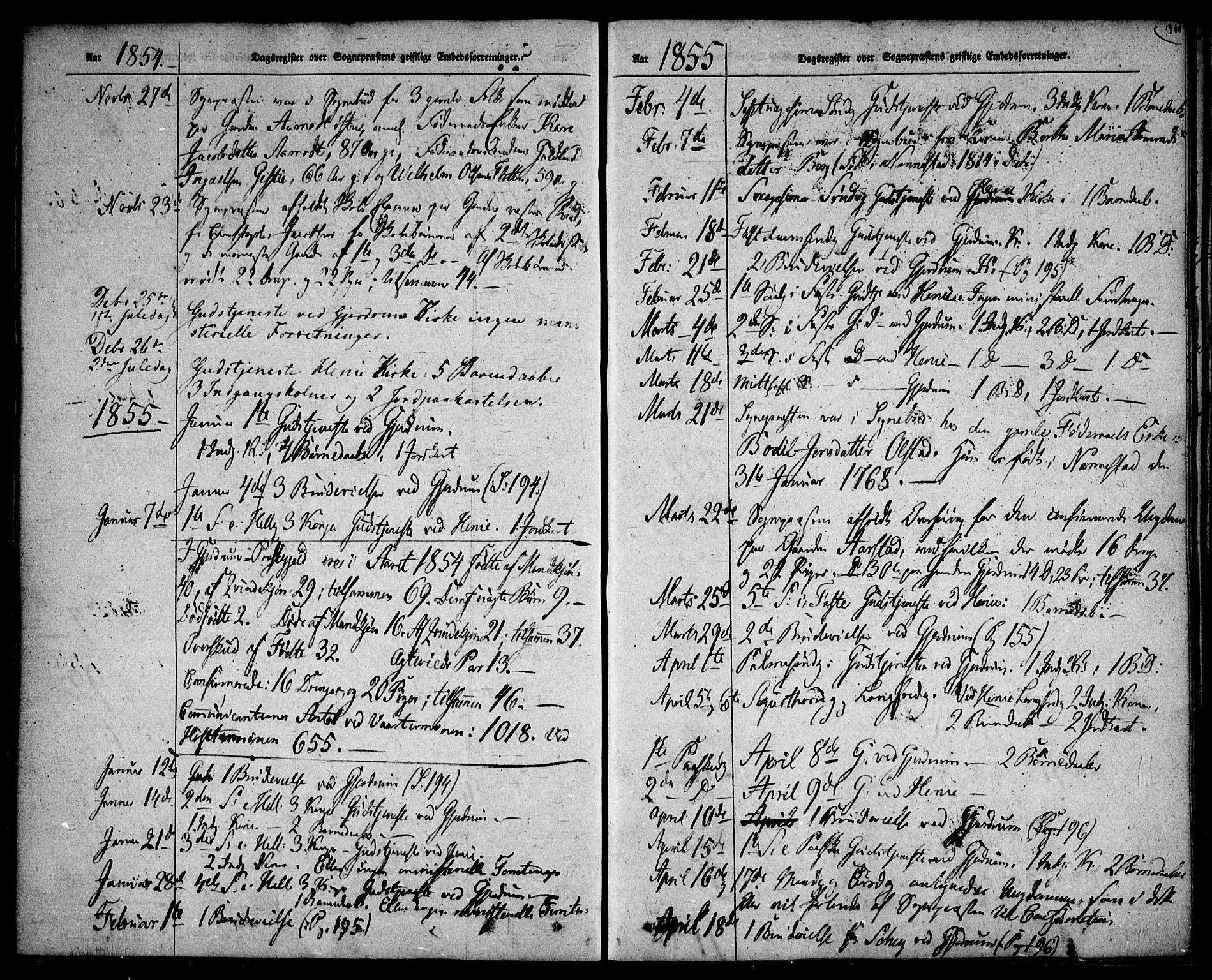 Gjerdrum prestekontor Kirkebøker, SAO/A-10412b/F/Fa/L0006: Parish register (official) no. I 6, 1845-1856, p. 311