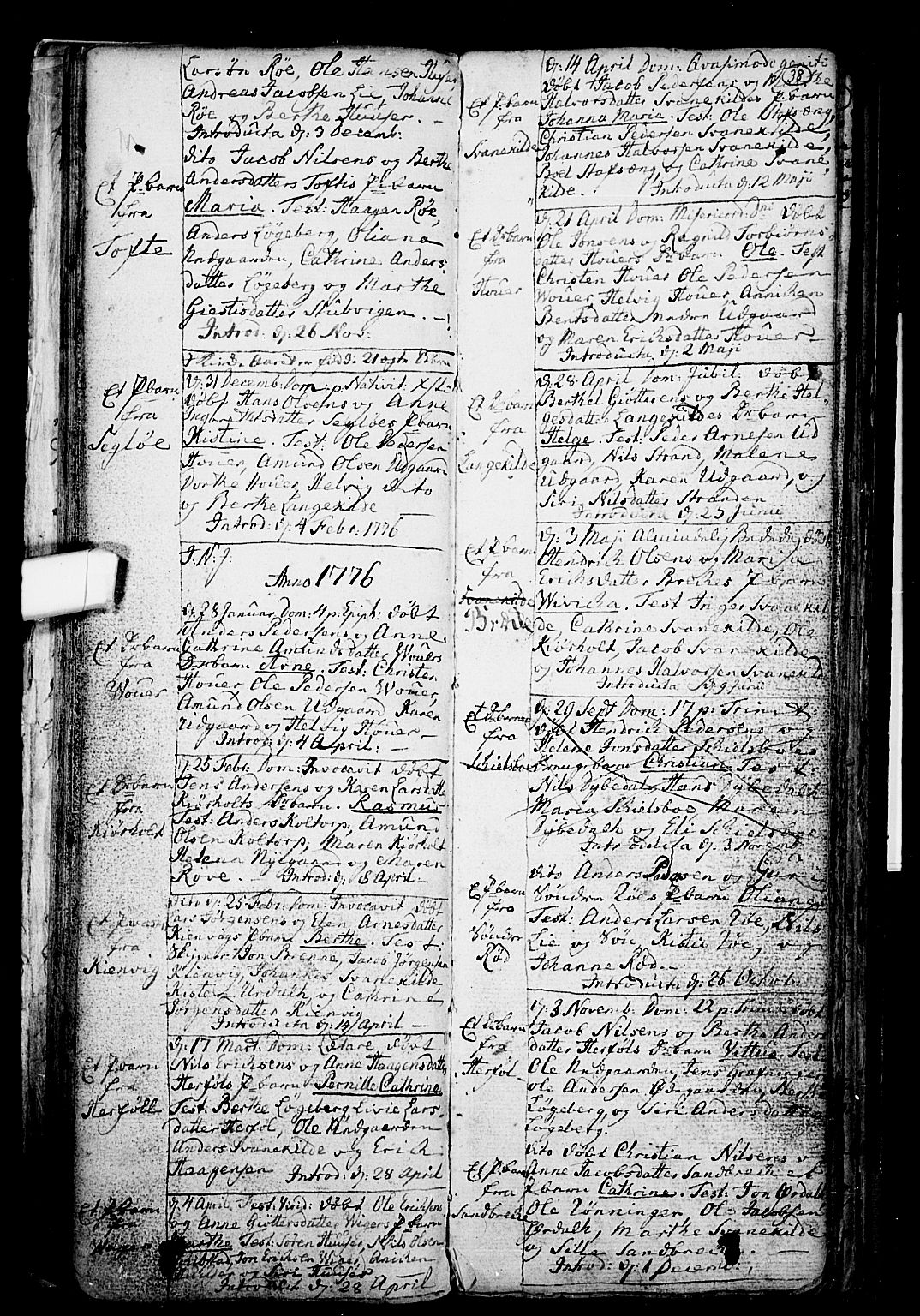 Hvaler prestekontor Kirkebøker, SAO/A-2001/F/Fa/L0003: Parish register (official) no. I 3, 1758-1796, p. 38