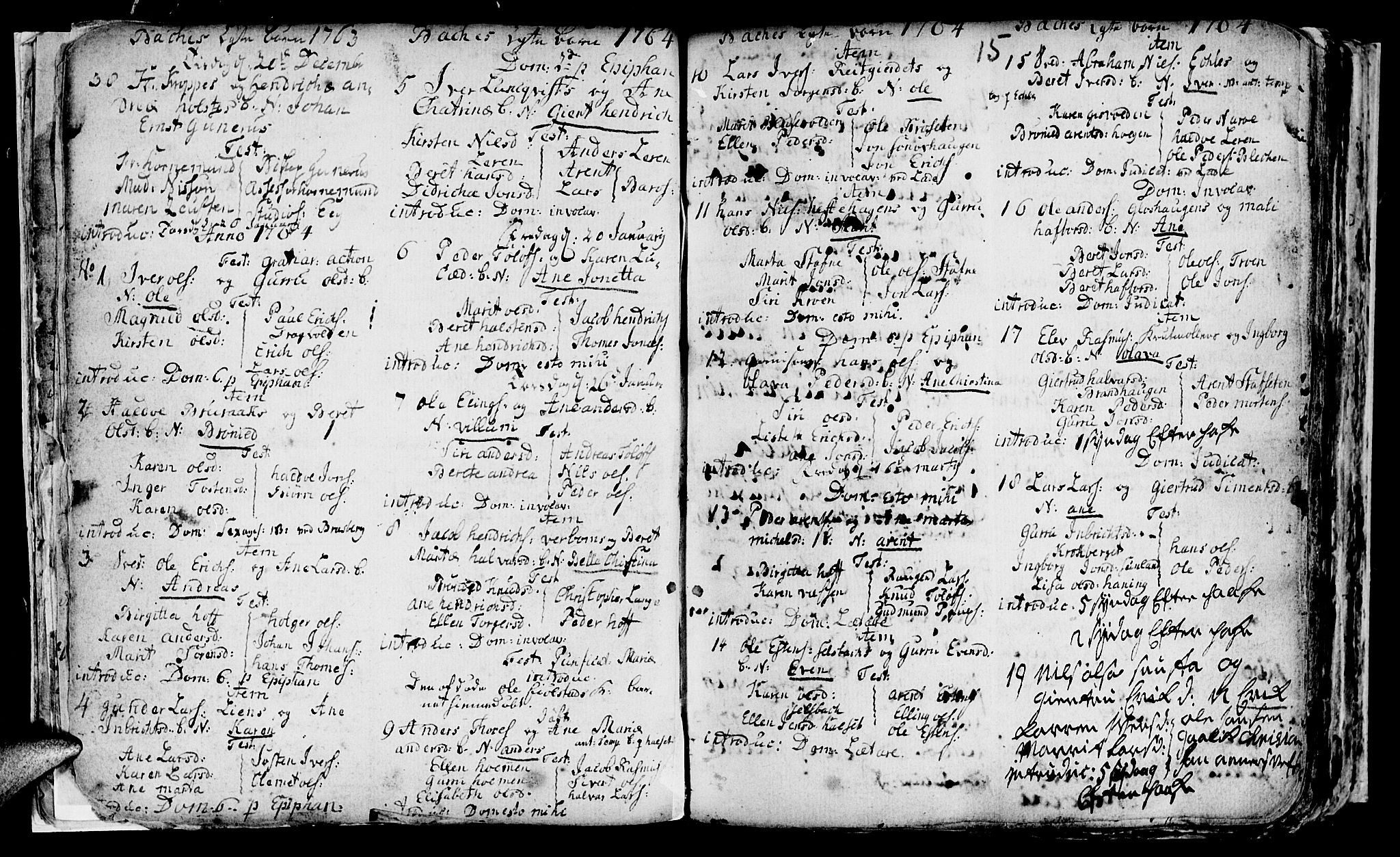Ministerialprotokoller, klokkerbøker og fødselsregistre - Sør-Trøndelag, SAT/A-1456/604/L0218: Parish register (copy) no. 604C01, 1754-1819, p. 15