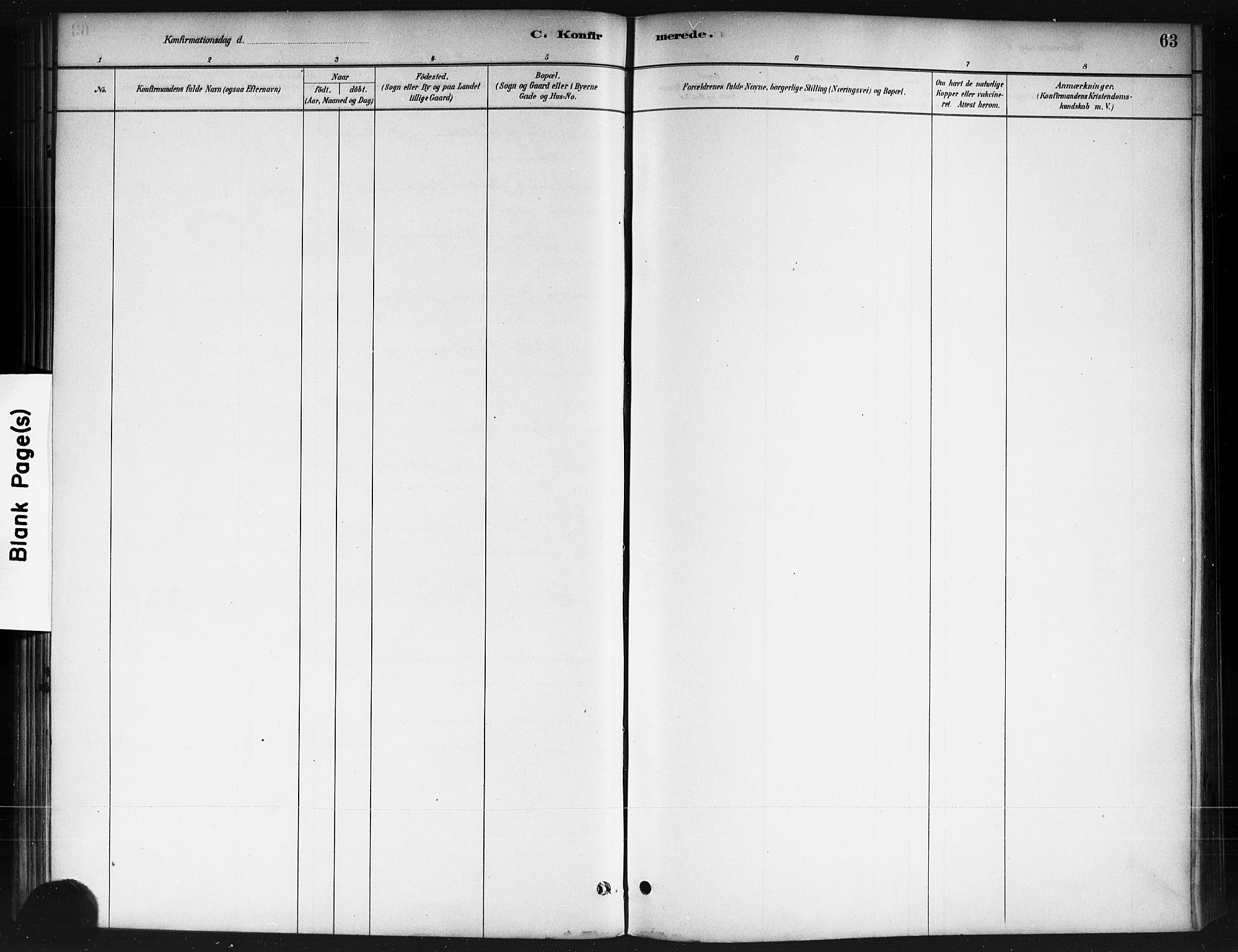 Ås prestekontor Kirkebøker, AV/SAO-A-10894/F/Fb/L0001: Parish register (official) no. II 1, 1881-1895, p. 63