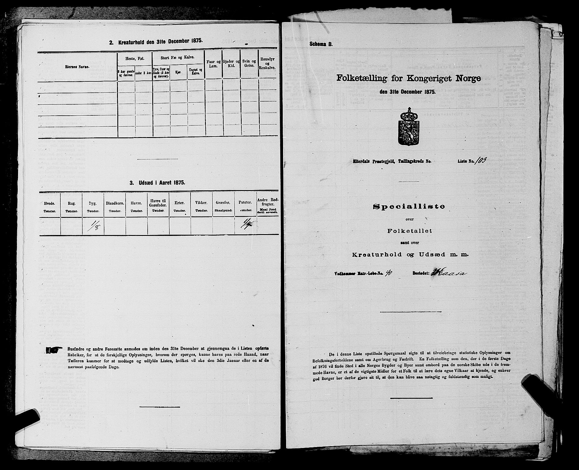 SAKO, 1875 census for 0823P Heddal, 1875, p. 570