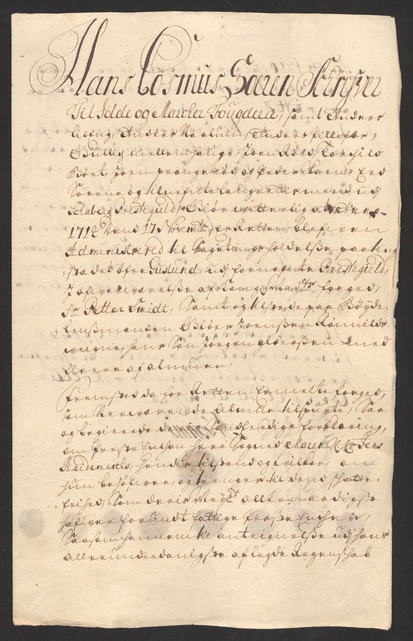 Rentekammeret inntil 1814, Reviderte regnskaper, Fogderegnskap, AV/RA-EA-4092/R01/L0019: Fogderegnskap Idd og Marker, 1710, p. 181