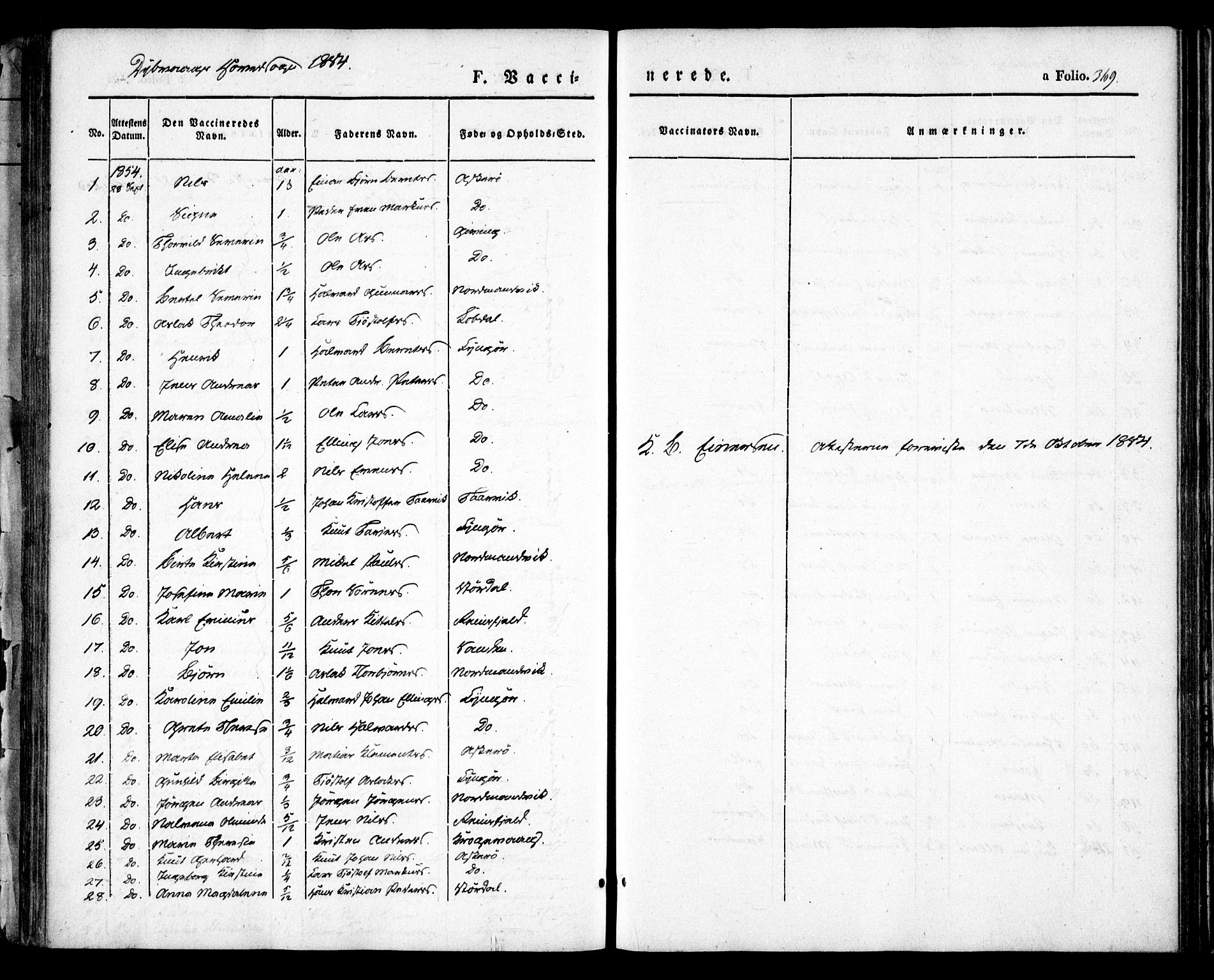 Dypvåg sokneprestkontor, AV/SAK-1111-0007/F/Fa/Faa/L0005: Parish register (official) no. A 5, 1841-1854, p. 369