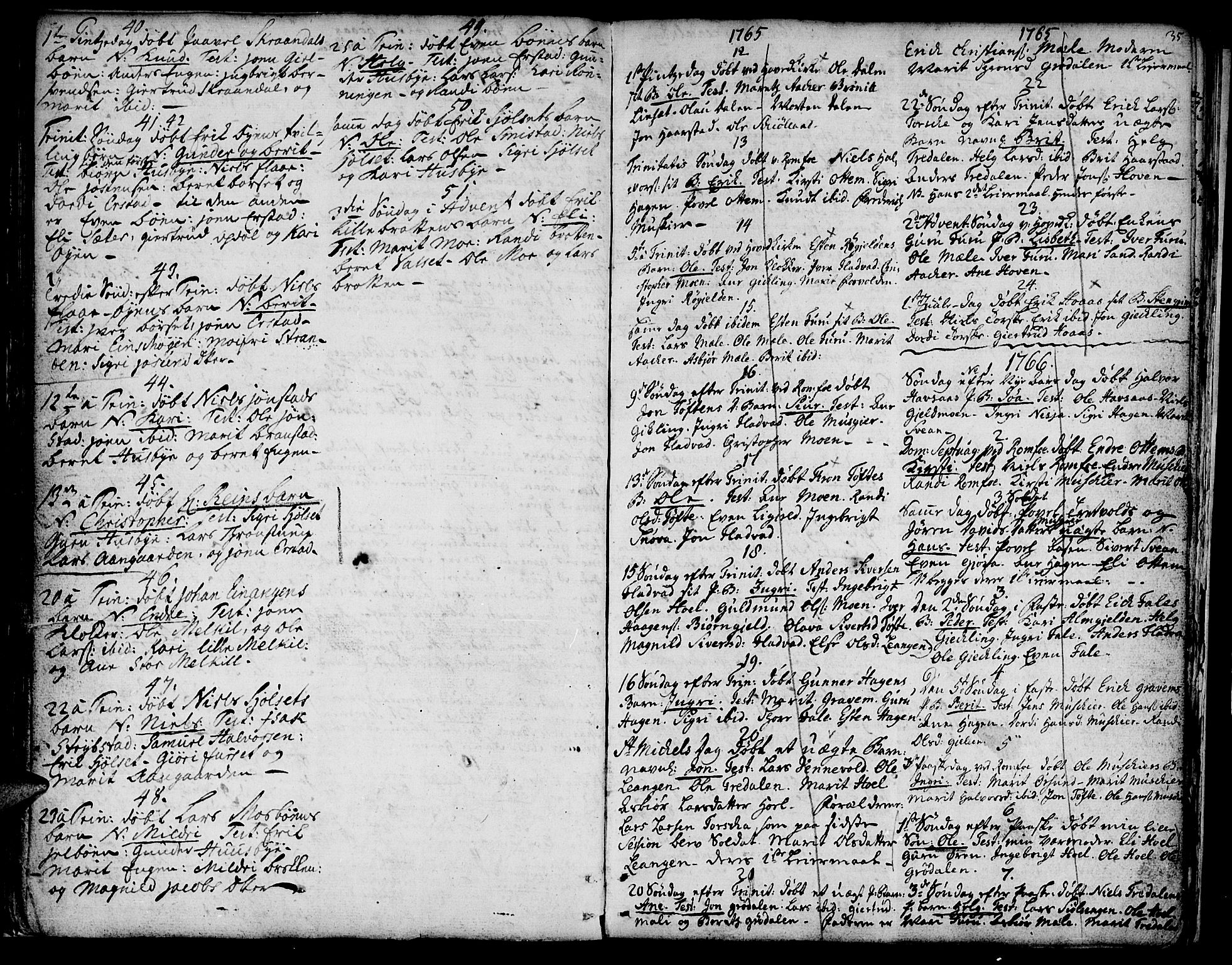 Ministerialprotokoller, klokkerbøker og fødselsregistre - Møre og Romsdal, SAT/A-1454/590/L1007: Parish register (official) no. 590A01, 1752-1793, p. 35