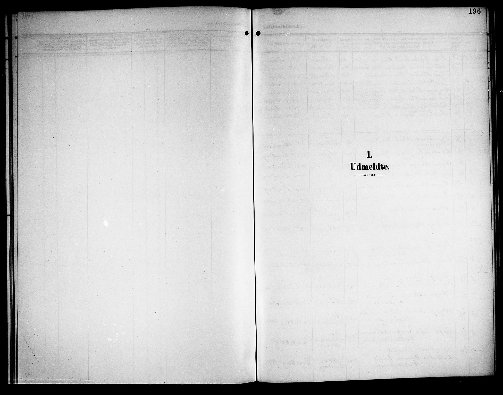 Ministerialprotokoller, klokkerbøker og fødselsregistre - Nordland, SAT/A-1459/897/L1414: Parish register (copy) no. 897C04, 1904-1915, p. 196