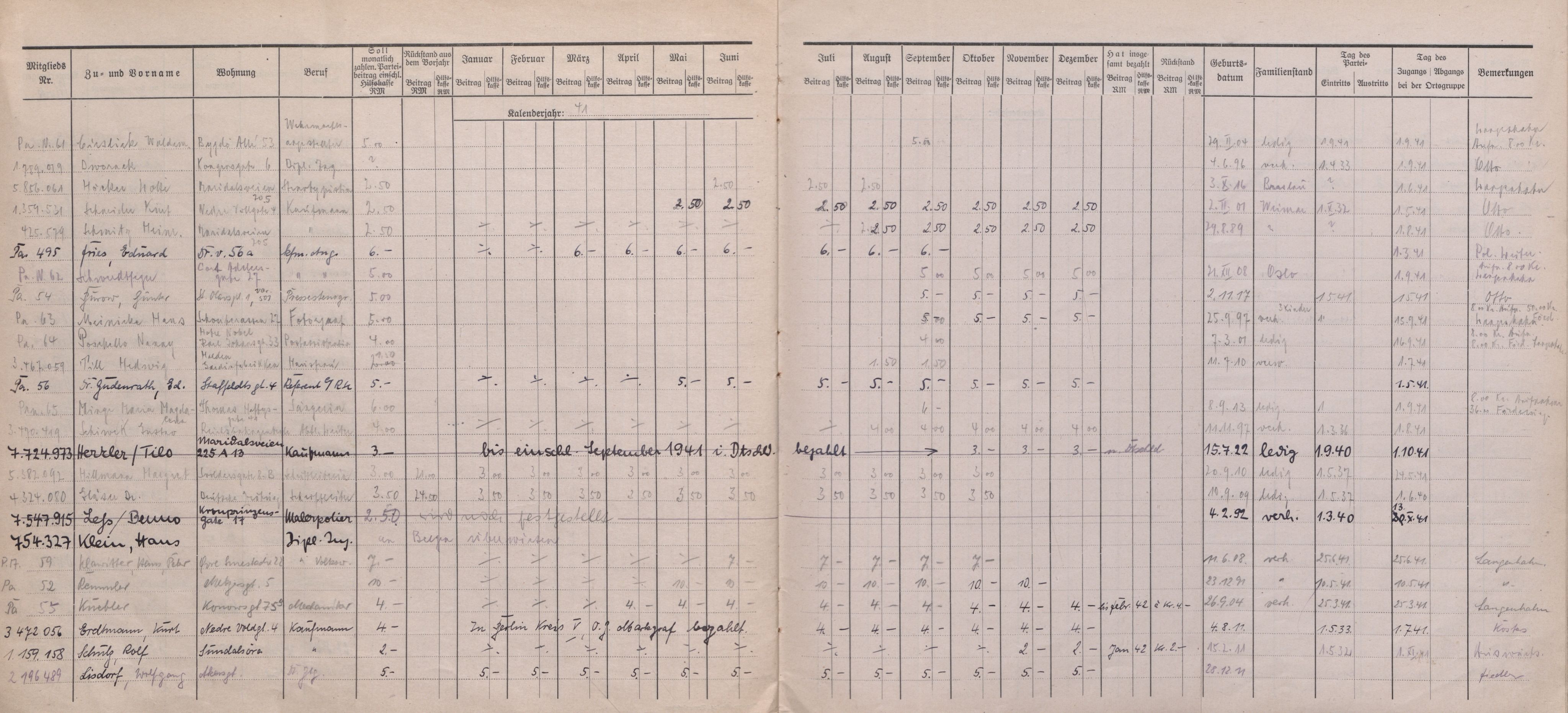 Forsvarets Overkommando. 2 kontor. Arkiv 11.4. Spredte tyske arkivsaker, AV/RA-RAFA-7031/D/Dar/Darb/L0016: Reichskommissariat - NSDAP in Norwegen, 1941-1944, p. 30