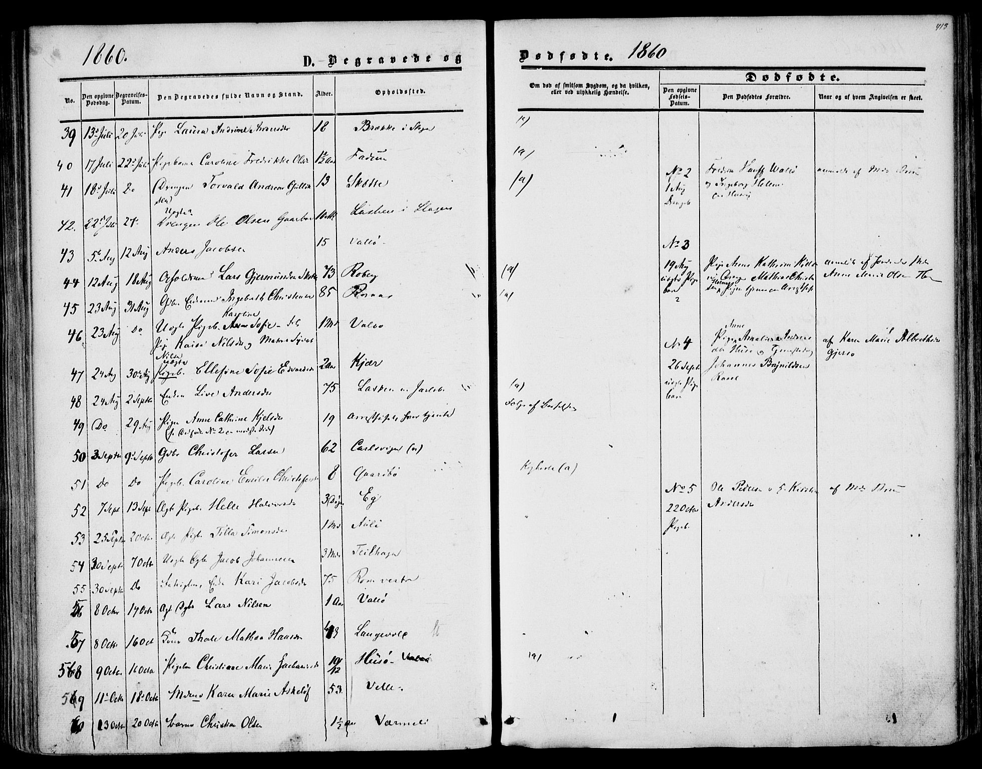 Sem kirkebøker, AV/SAKO-A-5/F/Fa/L0007: Parish register (official) no. I 7, 1856-1865, p. 413