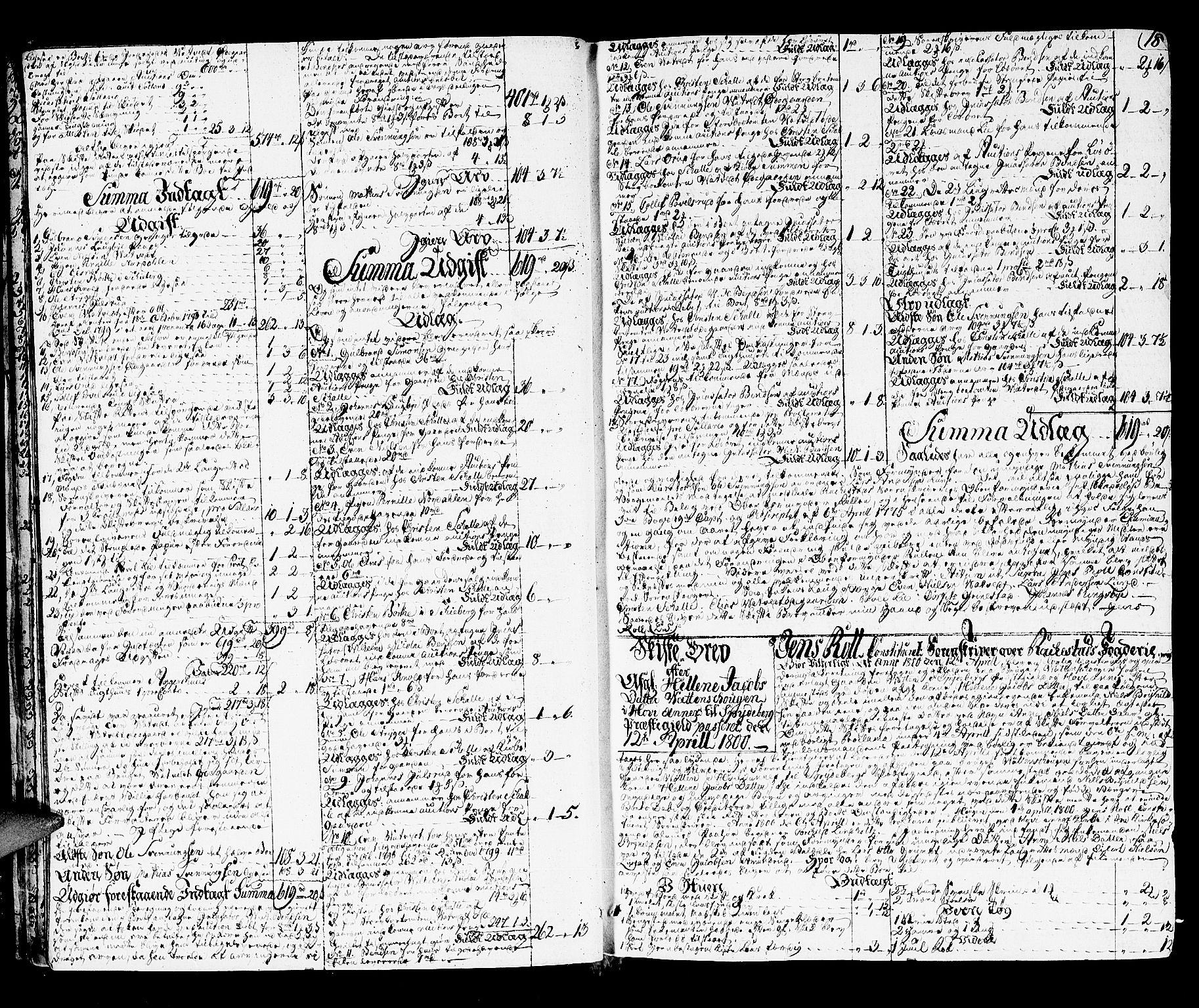 Rakkestad sorenskriveri, AV/SAO-A-10686/H/Hb/L0006: Skifteprotokoller, 1799-1807, p. 17b-18a