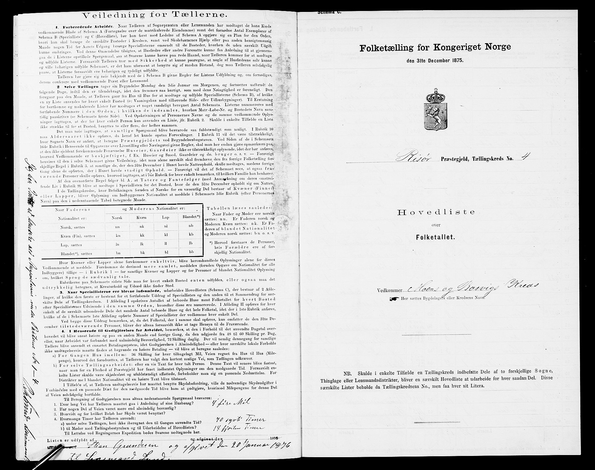 SAK, 1875 census for 0913L Risør/Søndeled, 1875, p. 33