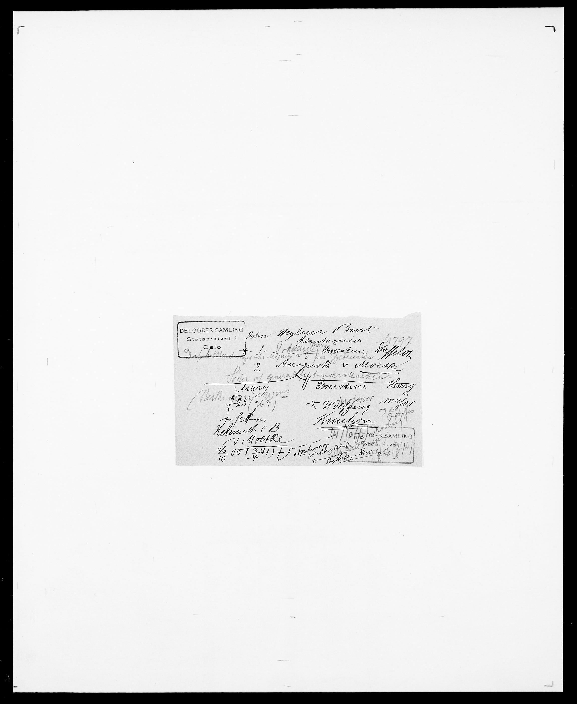 Delgobe, Charles Antoine - samling, AV/SAO-PAO-0038/D/Da/L0007: Buaas - Caphengst, p. 441