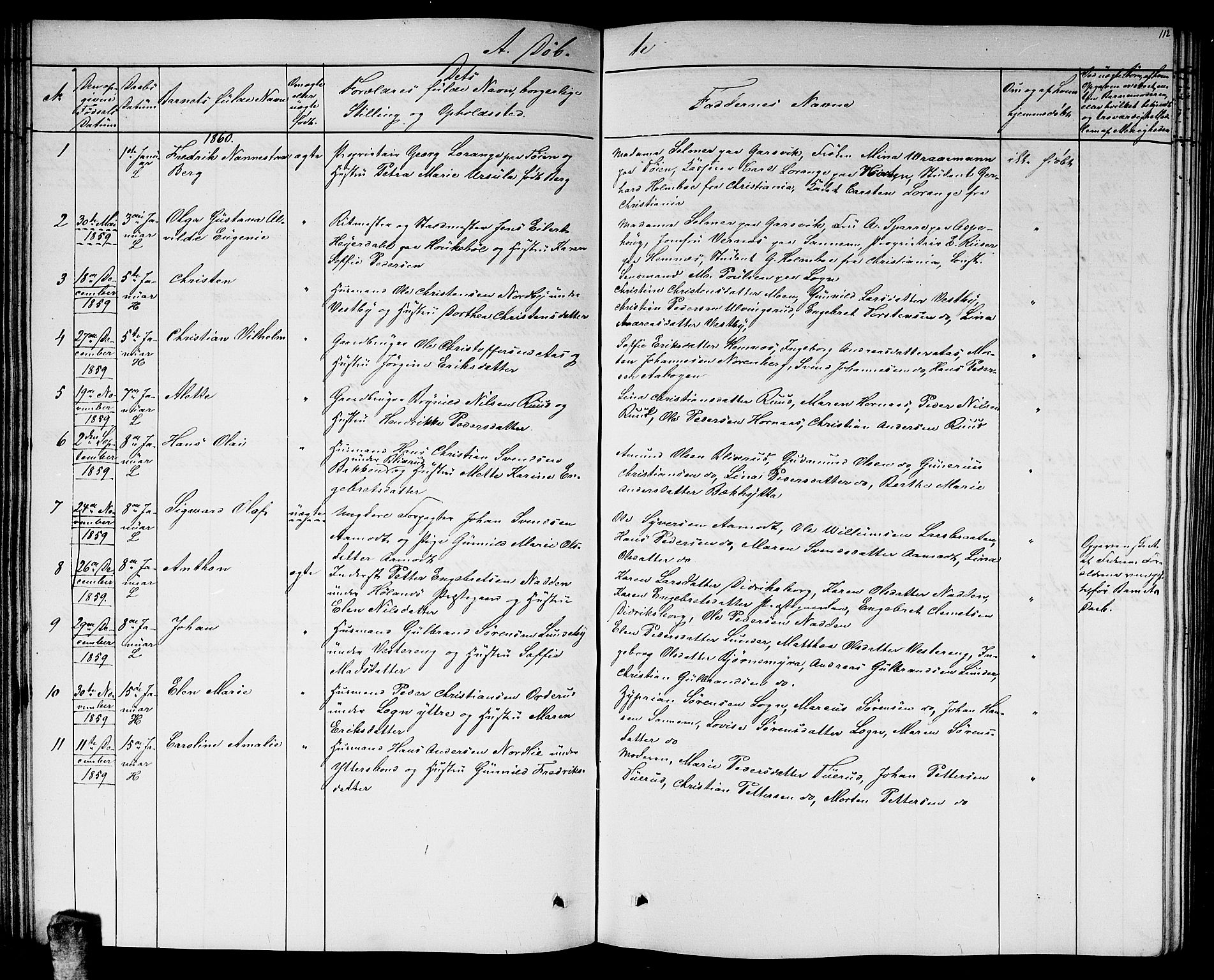 Høland prestekontor Kirkebøker, SAO/A-10346a/G/Ga/L0004: Parish register (copy) no. I 4, 1854-1862, p. 112