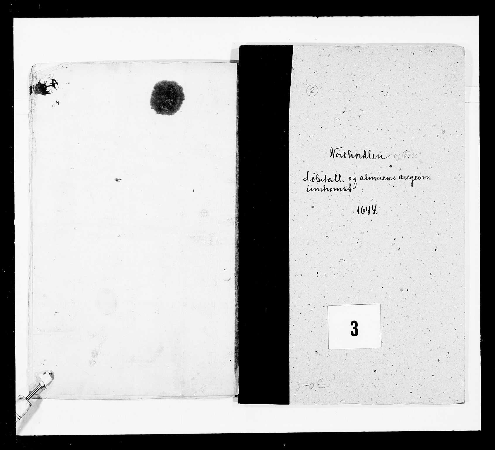 Stattholderembetet 1572-1771, AV/RA-EA-2870/Ek/L0024/0001: Jordebøker 1633-1658: / Jordebøker for Bergenhus len, 1644, p. 7