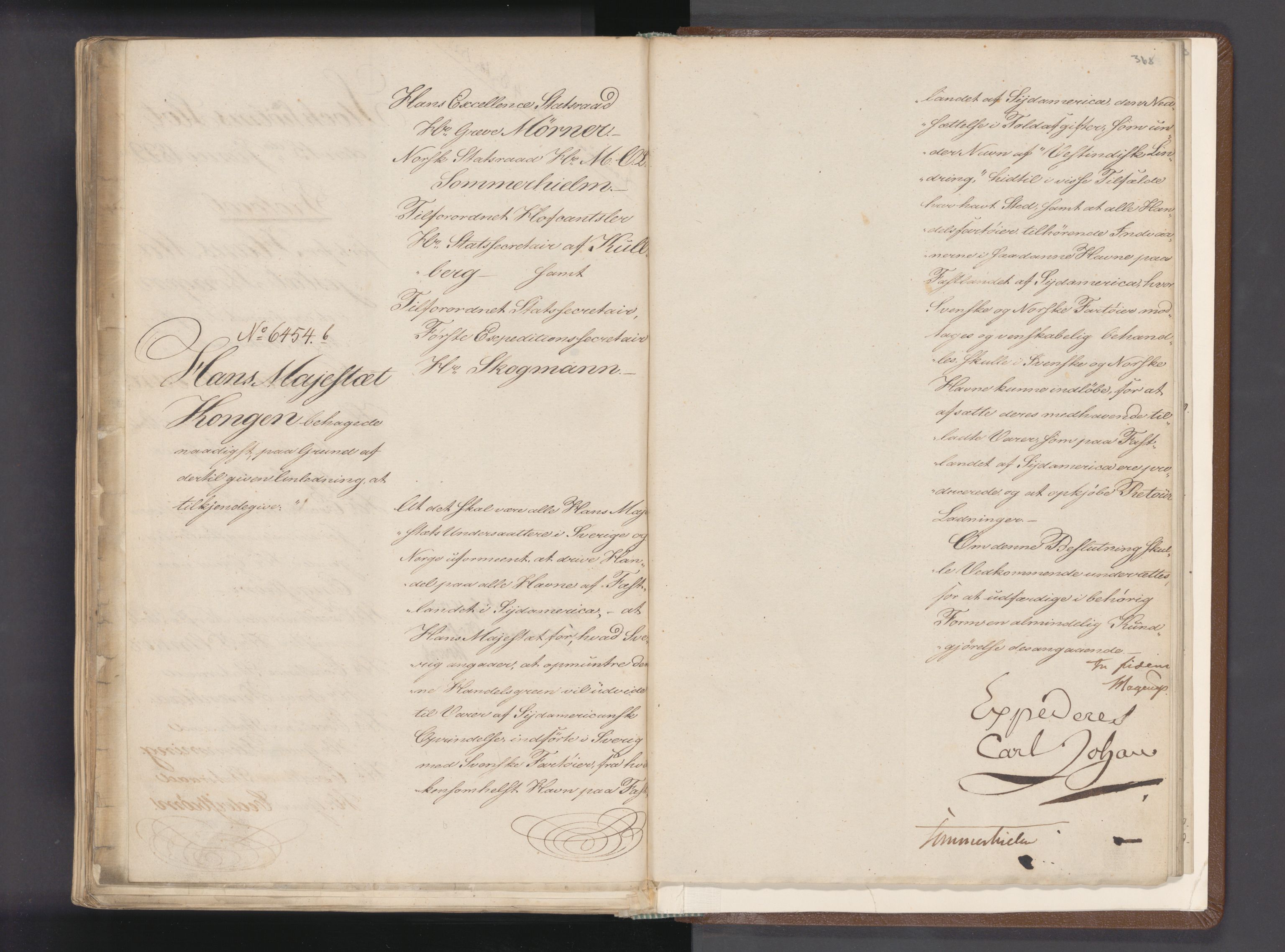 Statsrådssekretariatet, AV/RA-S-1001/A/Ab/L0013: Kgl. res. nr. 6009-6454, 1. halvår I, 1822, p. 368