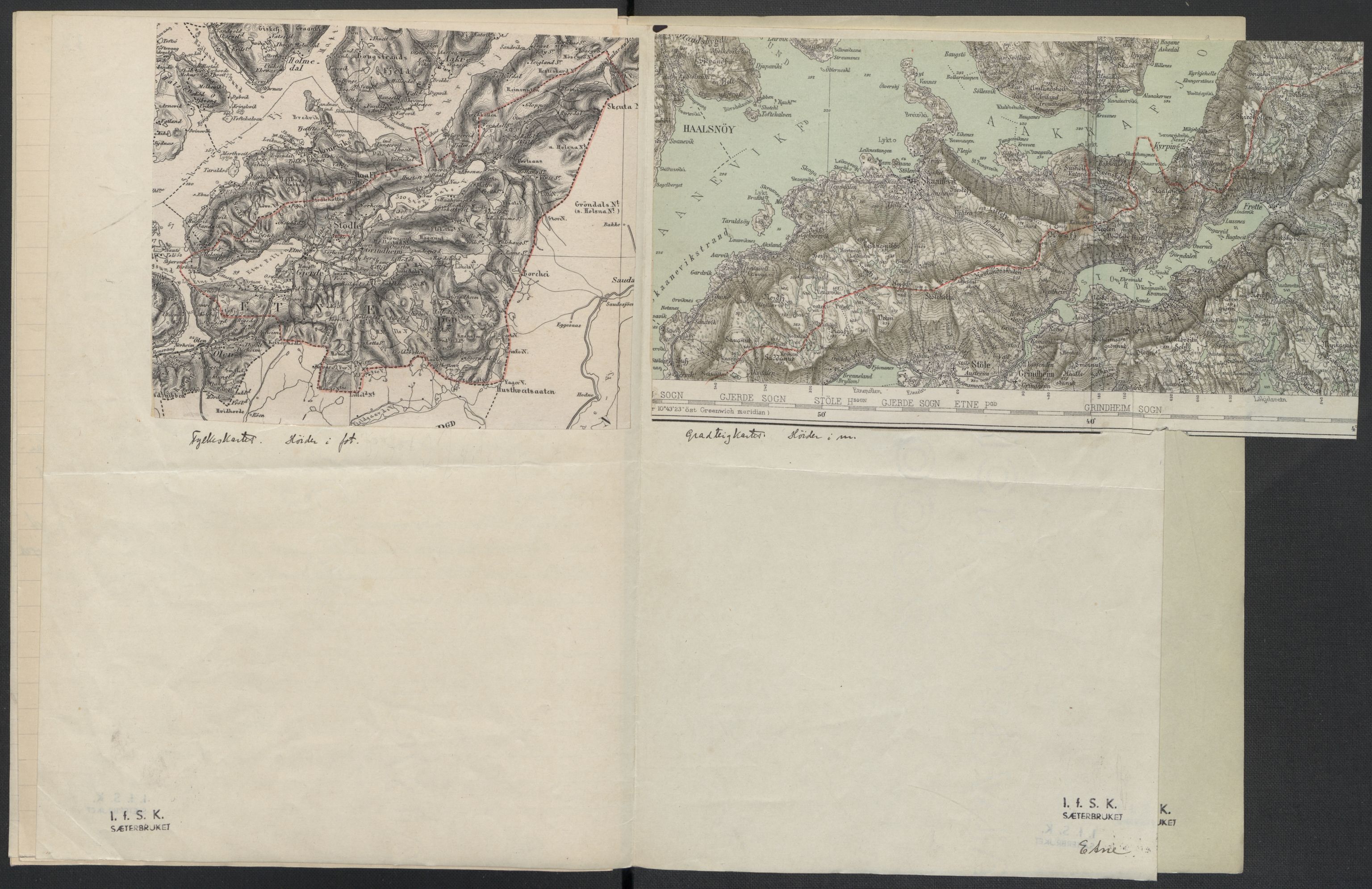 Instituttet for sammenlignende kulturforskning, AV/RA-PA-0424/F/Fc/L0009/0003: Eske B9: / Hordaland (perm XXIV), 1933-1938