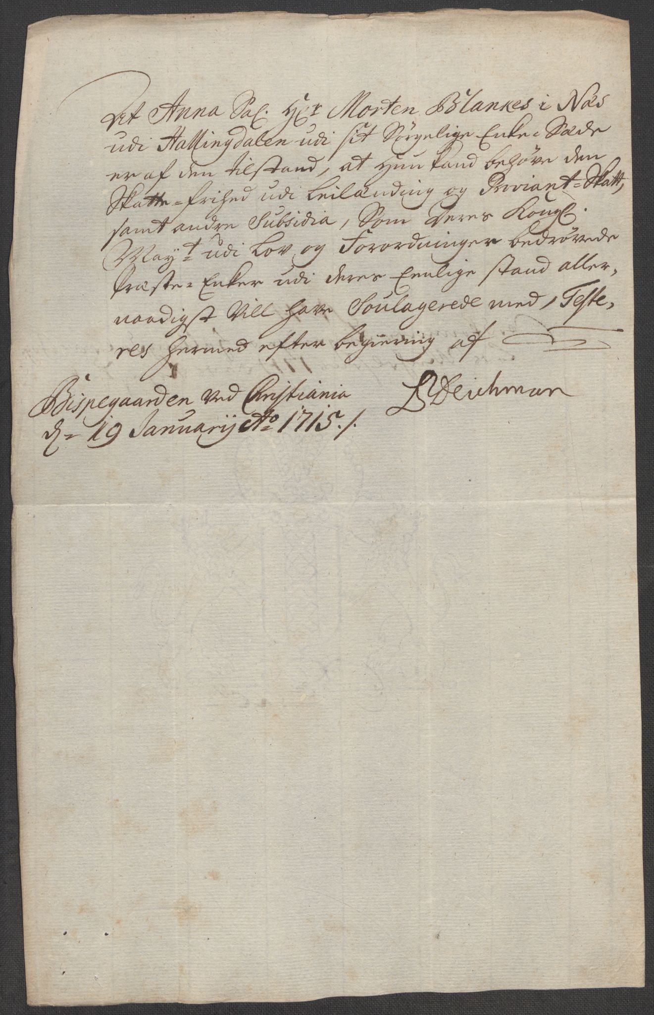 Rentekammeret inntil 1814, Reviderte regnskaper, Fogderegnskap, AV/RA-EA-4092/R23/L1471: Fogderegnskap Ringerike og Hallingdal, 1713-1714, p. 477