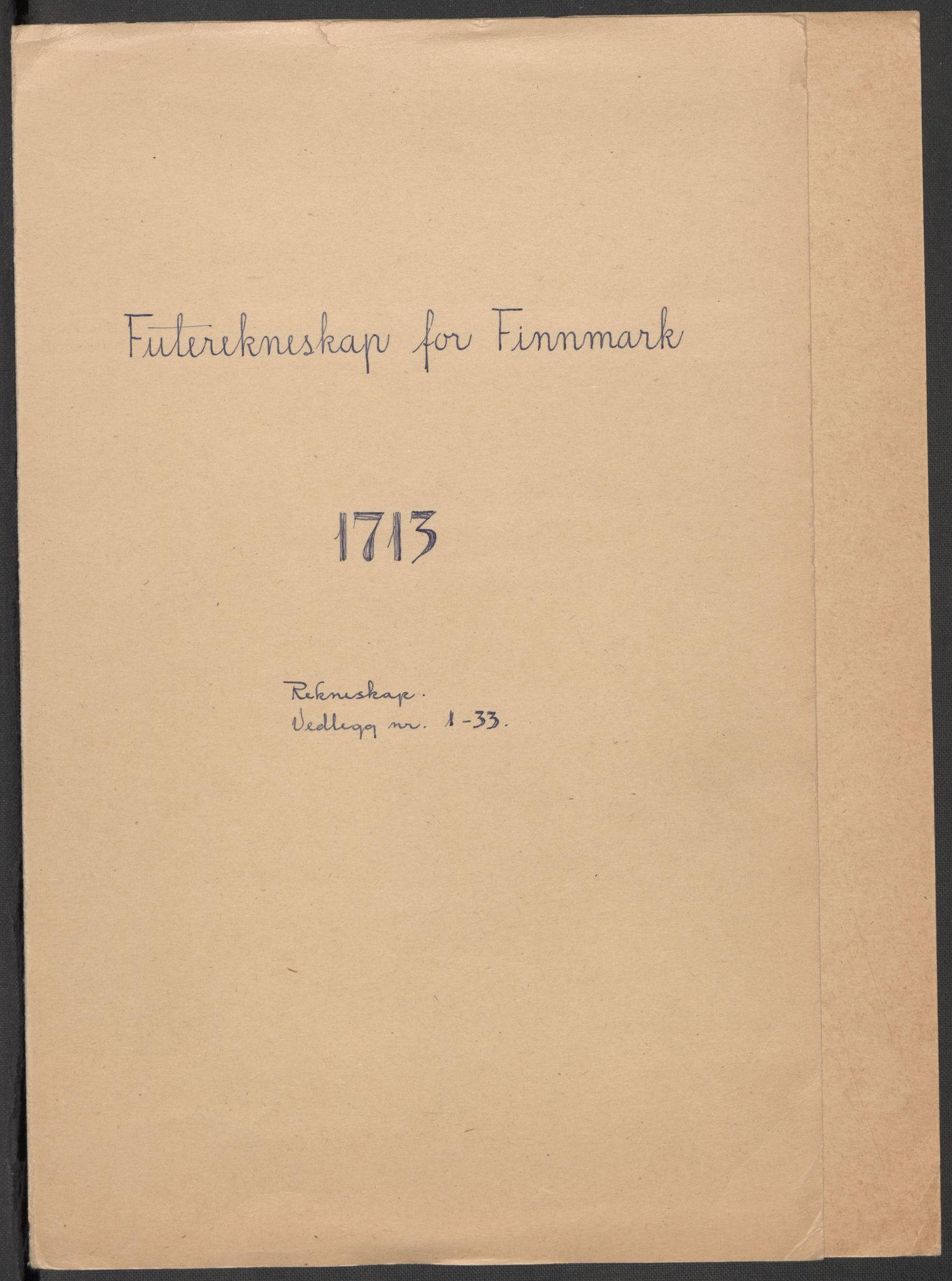 Rentekammeret inntil 1814, Reviderte regnskaper, Fogderegnskap, RA/EA-4092/R69/L4856: Fogderegnskap Finnmark/Vardøhus, 1713-1715, p. 2