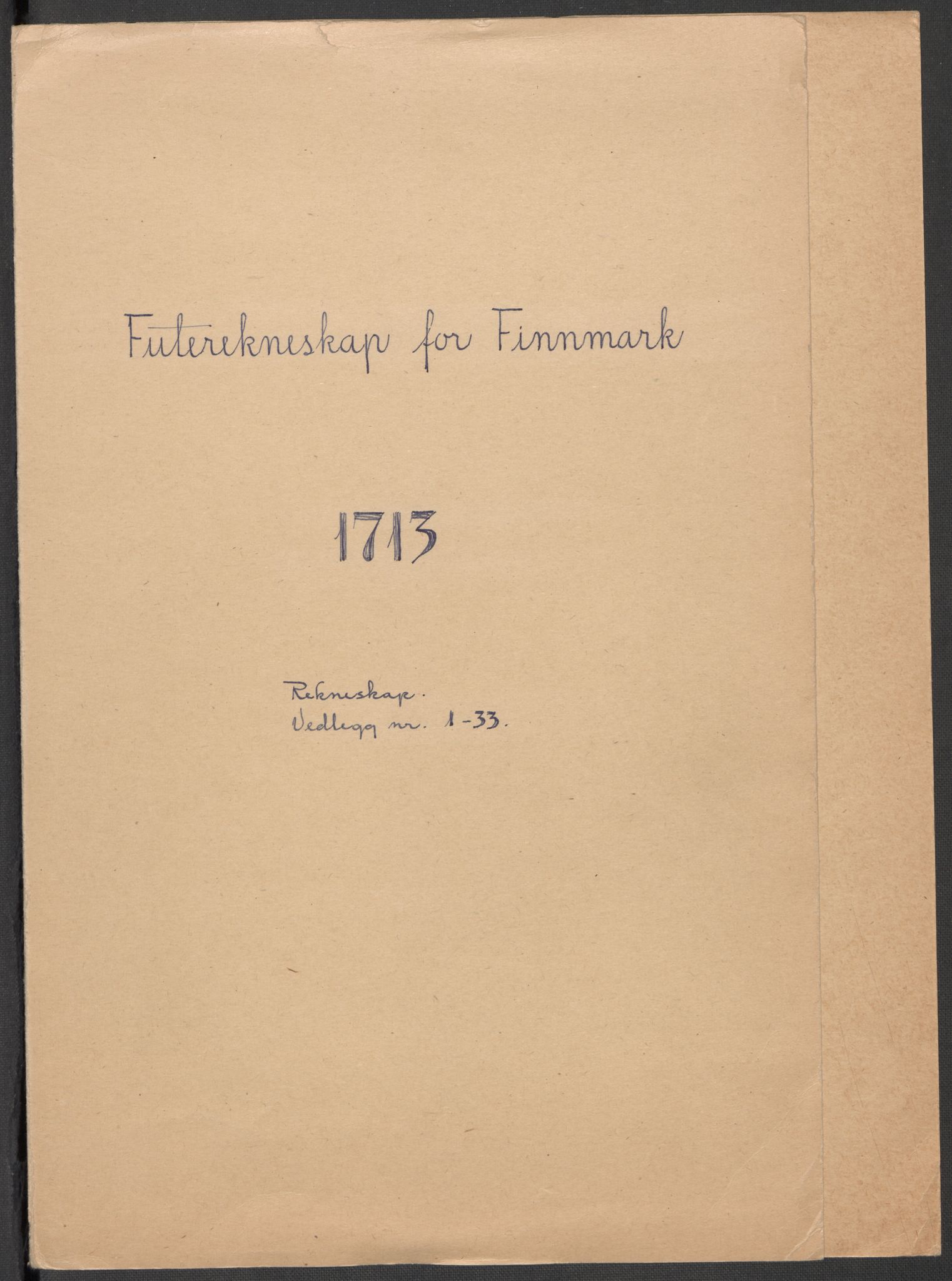 Rentekammeret inntil 1814, Reviderte regnskaper, Fogderegnskap, AV/RA-EA-4092/R69/L4856: Fogderegnskap Finnmark/Vardøhus, 1713-1715, p. 2