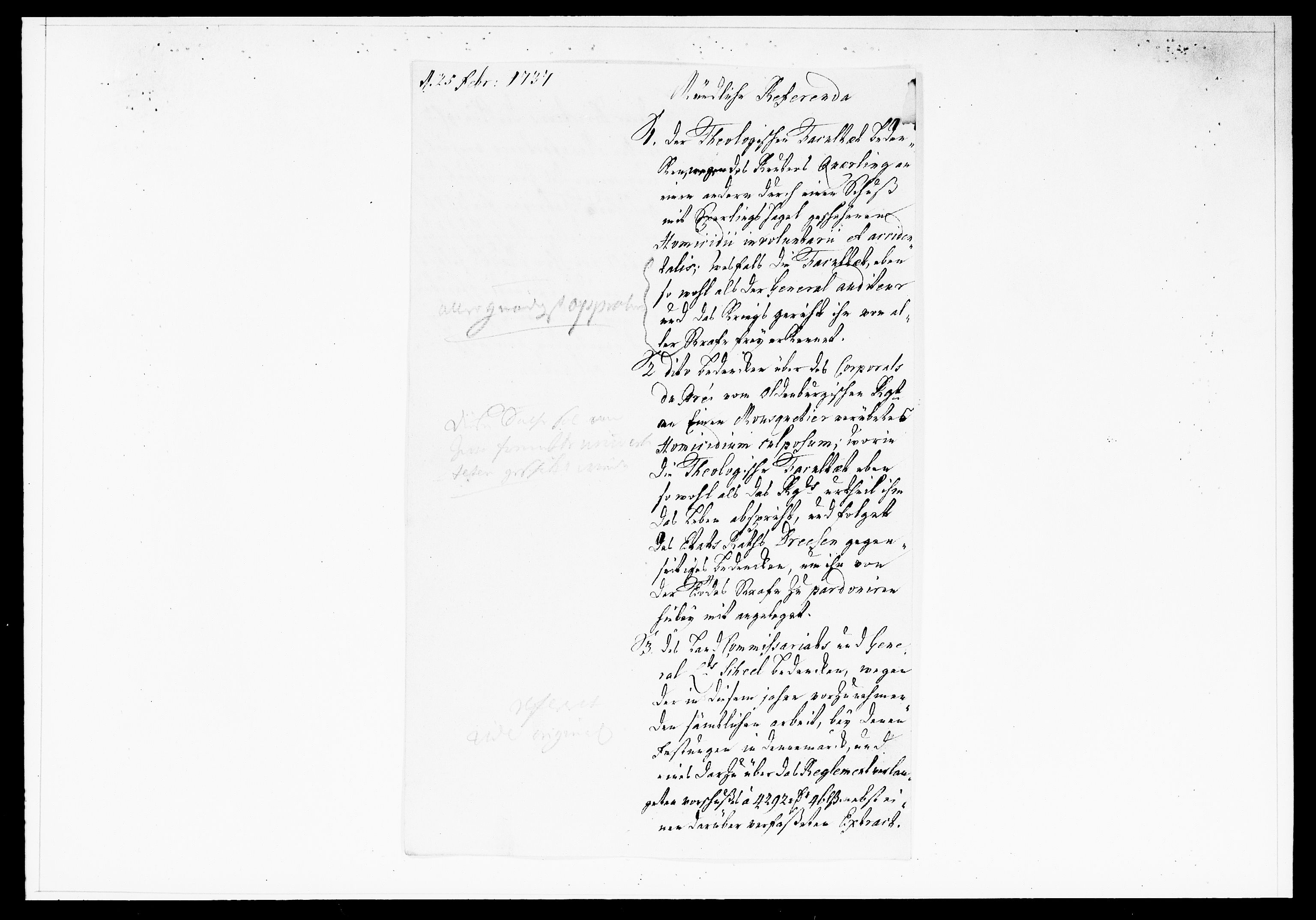 Krigskollegiet, Krigskancelliet, DRA/A-0006/-/1138-1142: Refererede sager, 1737, p. 74